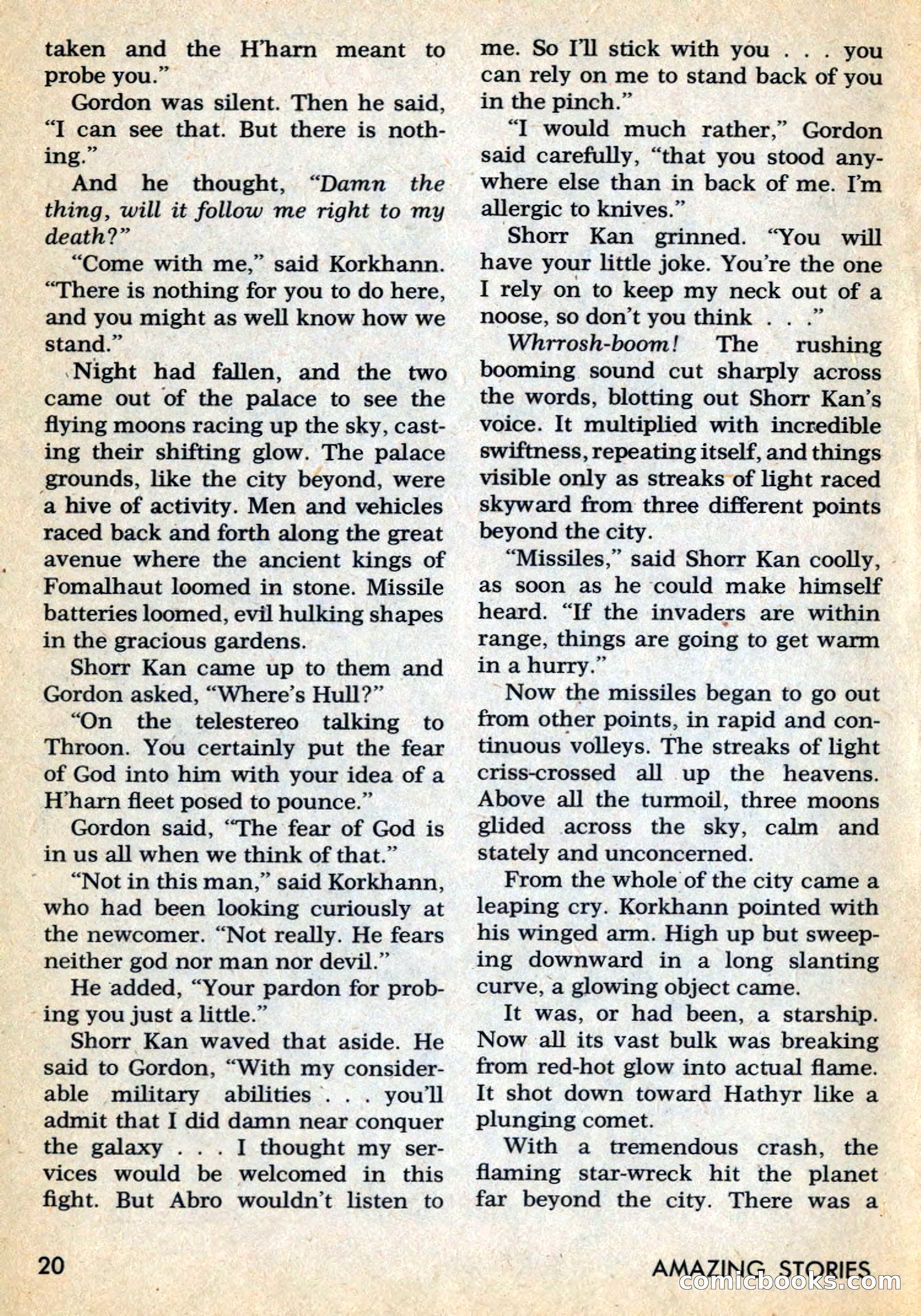 Amazing Stories, May 1969 — page 20 of 148