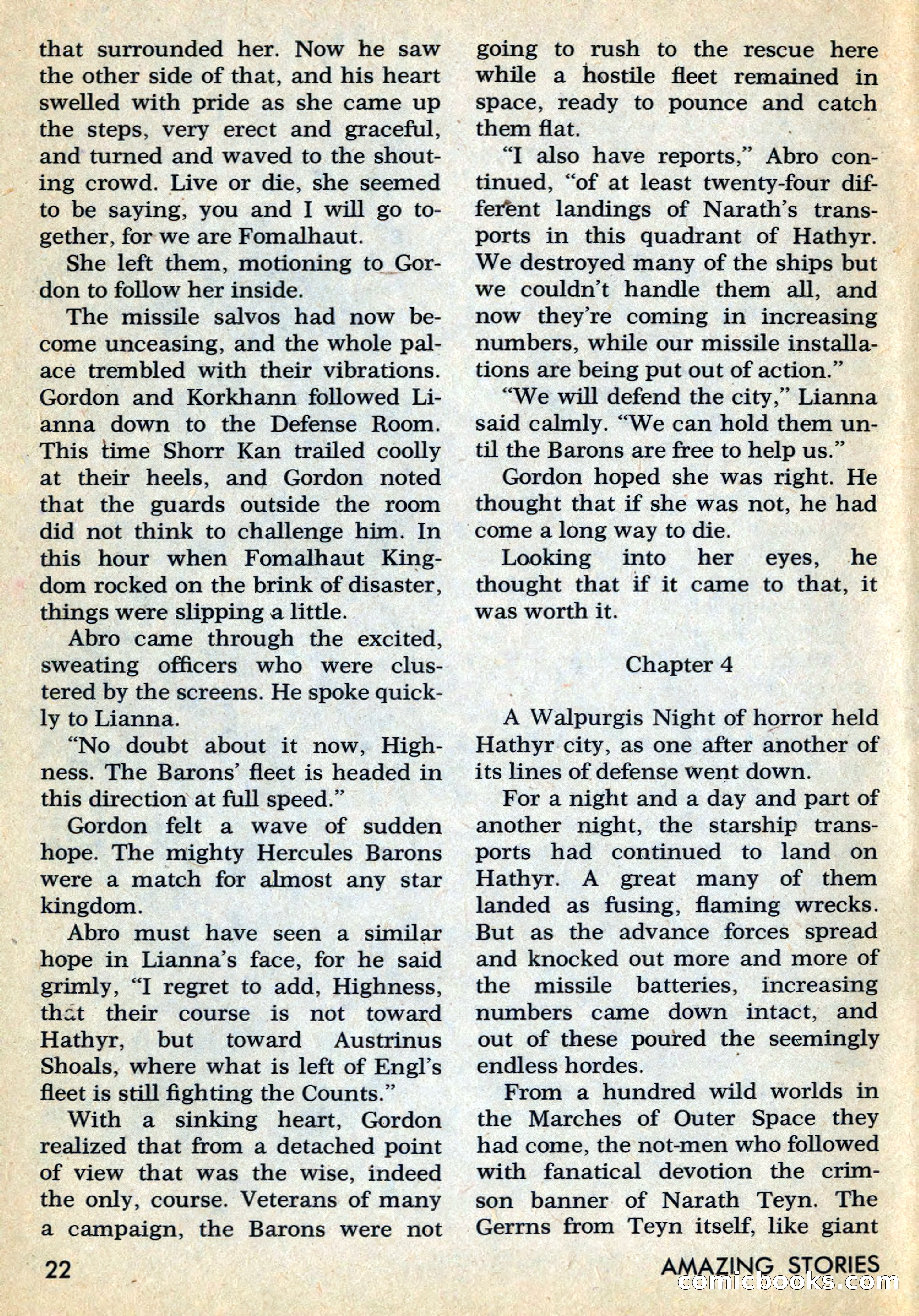 Amazing Stories, May 1969 — page 22 of 148