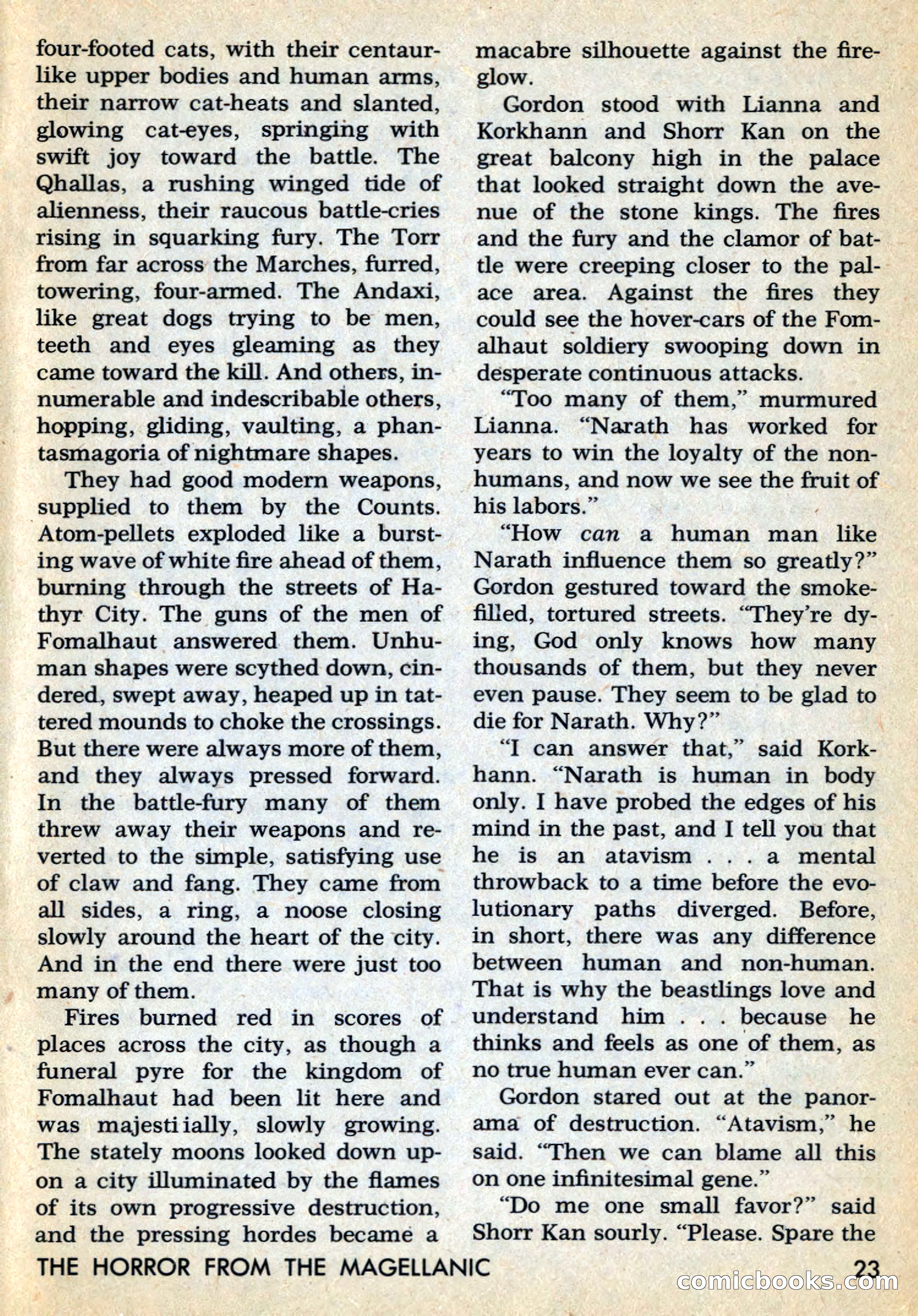 Amazing Stories, May 1969 — page 23 of 148
