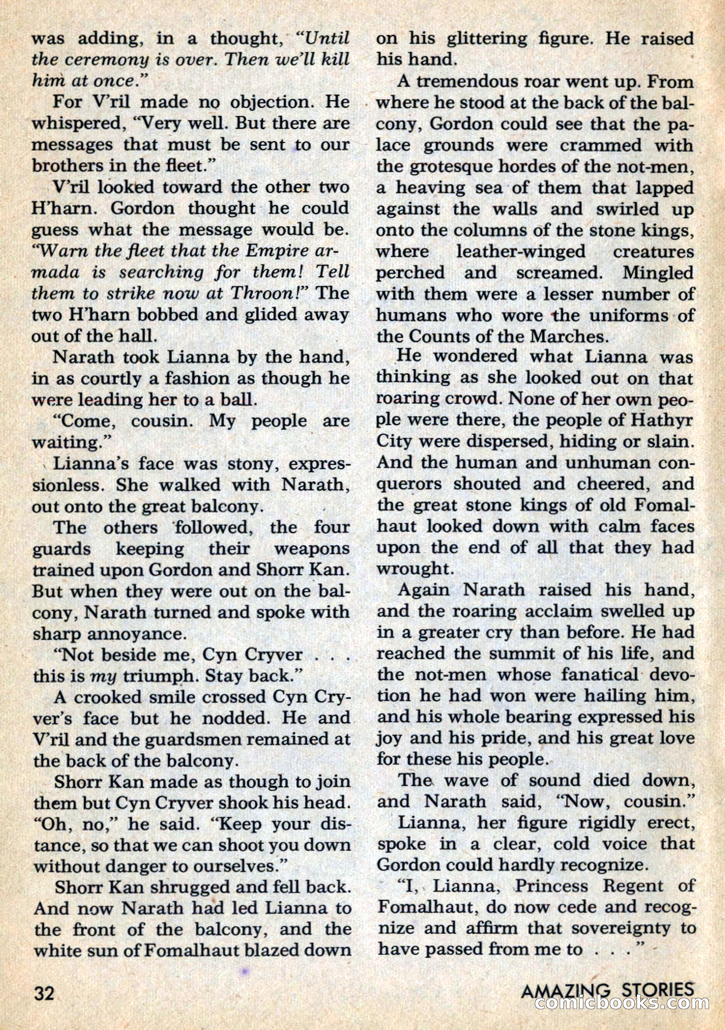 Amazing Stories, May 1969 — page 32 of 148