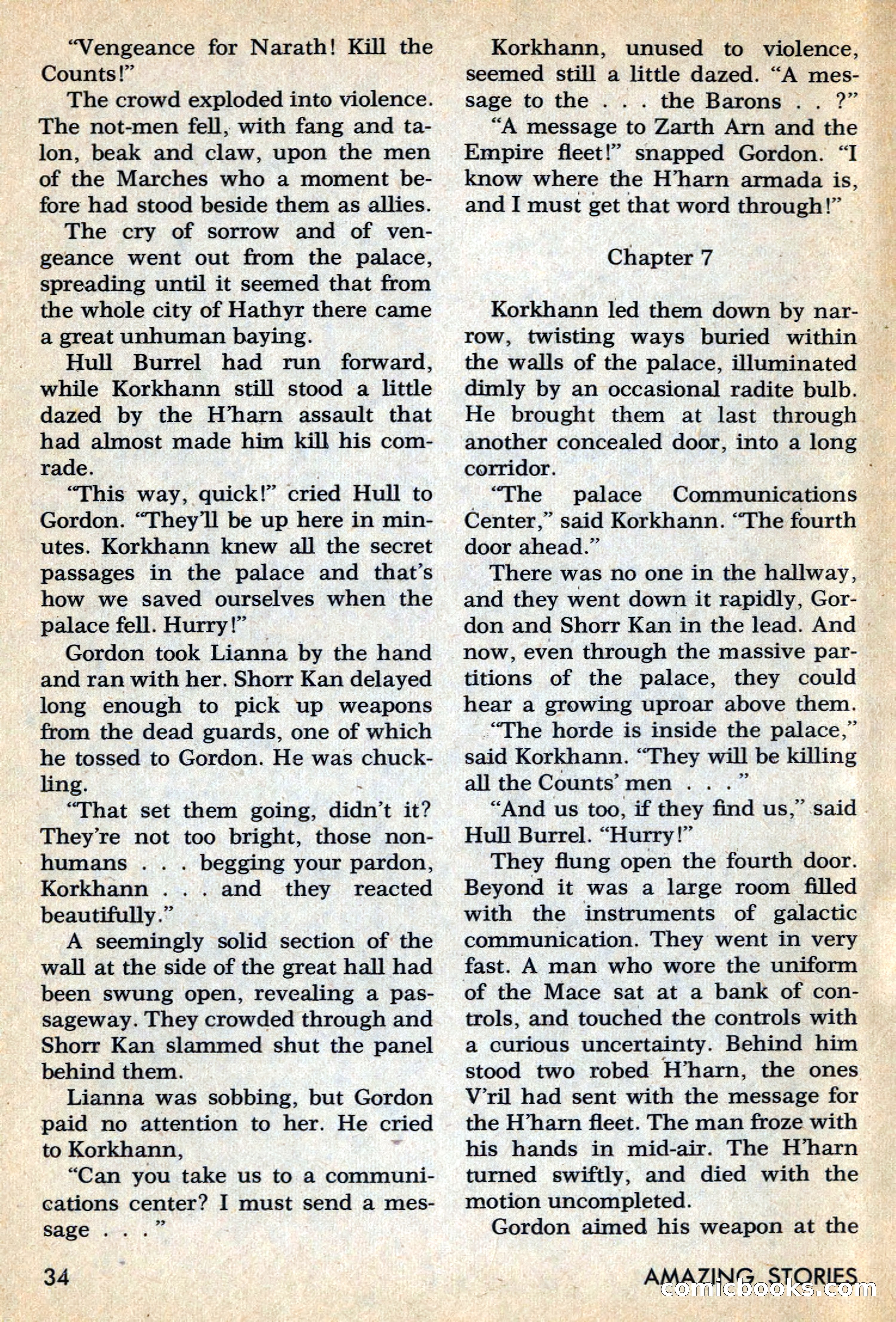 Amazing Stories, May 1969 — page 34 of 148