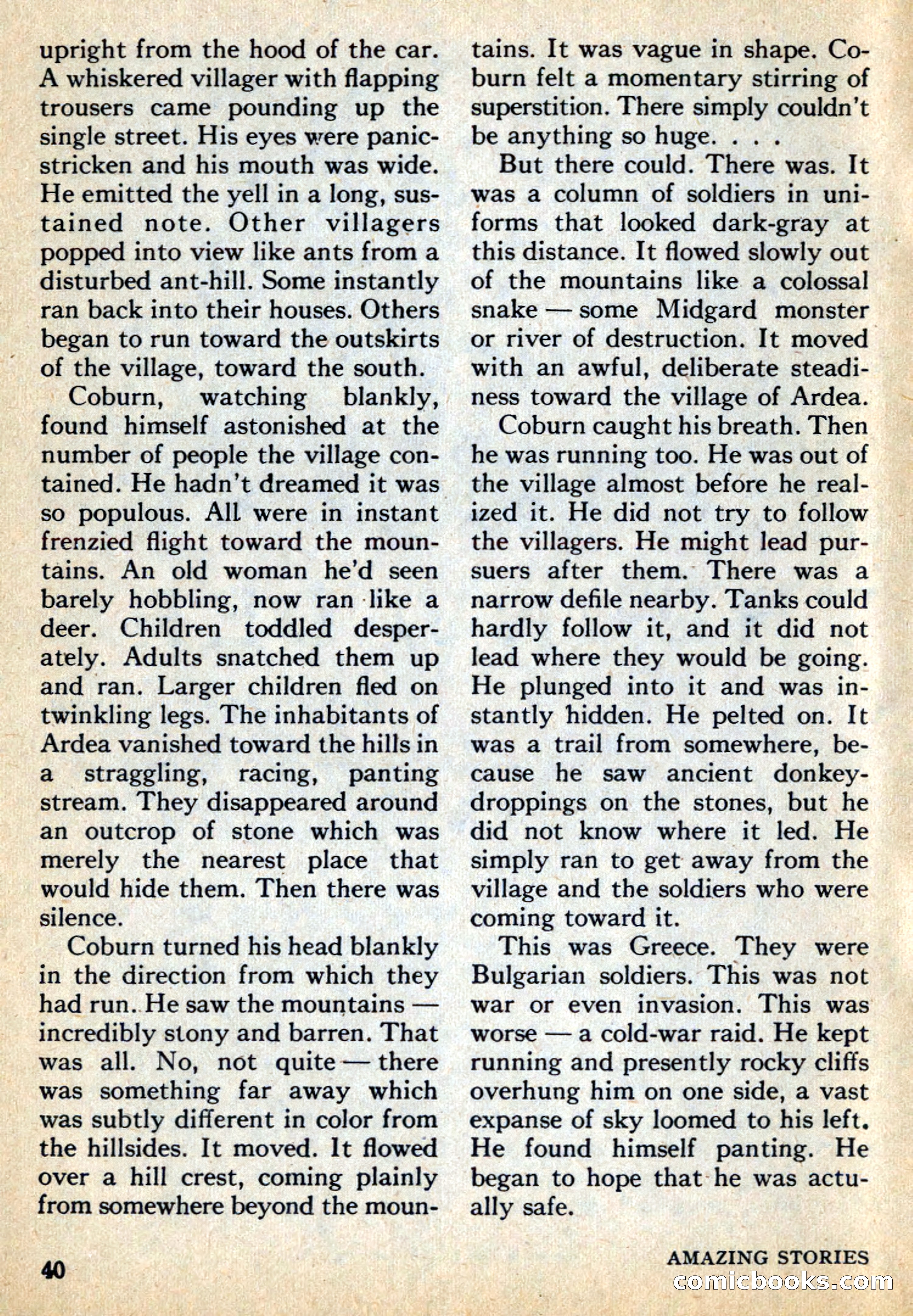 Amazing Stories, May 1969 — page 40 of 148