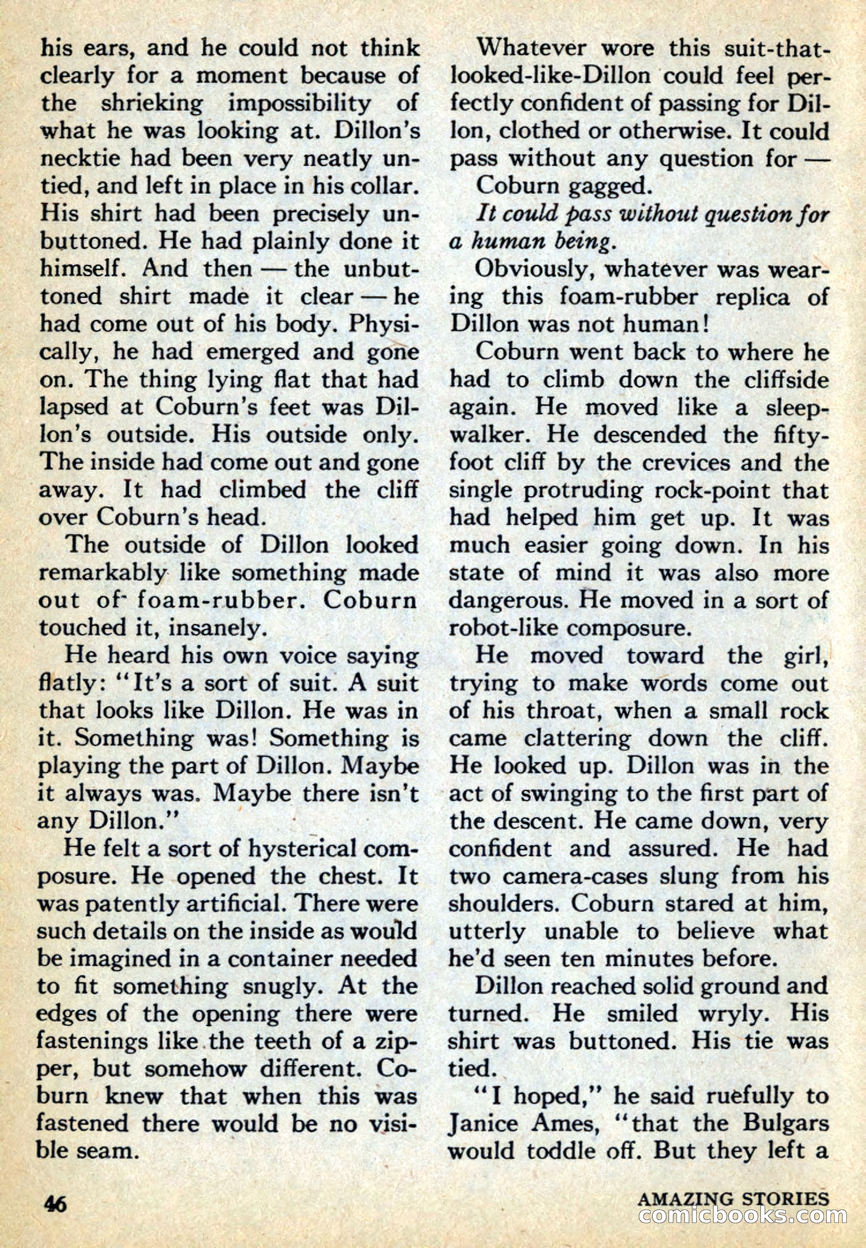 Amazing Stories, May 1969 — page 46 of 148