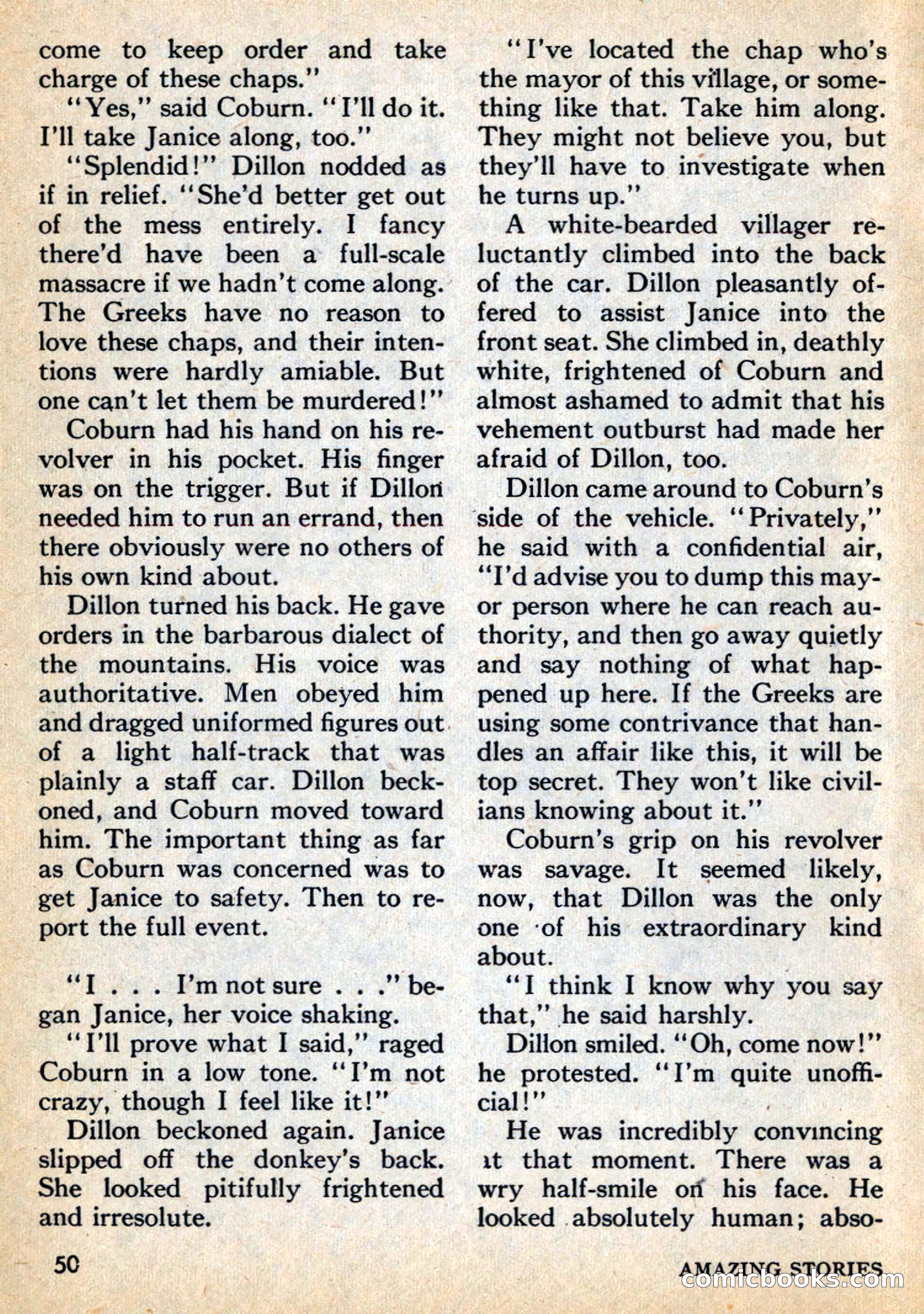 Amazing Stories, May 1969 — page 50 of 148