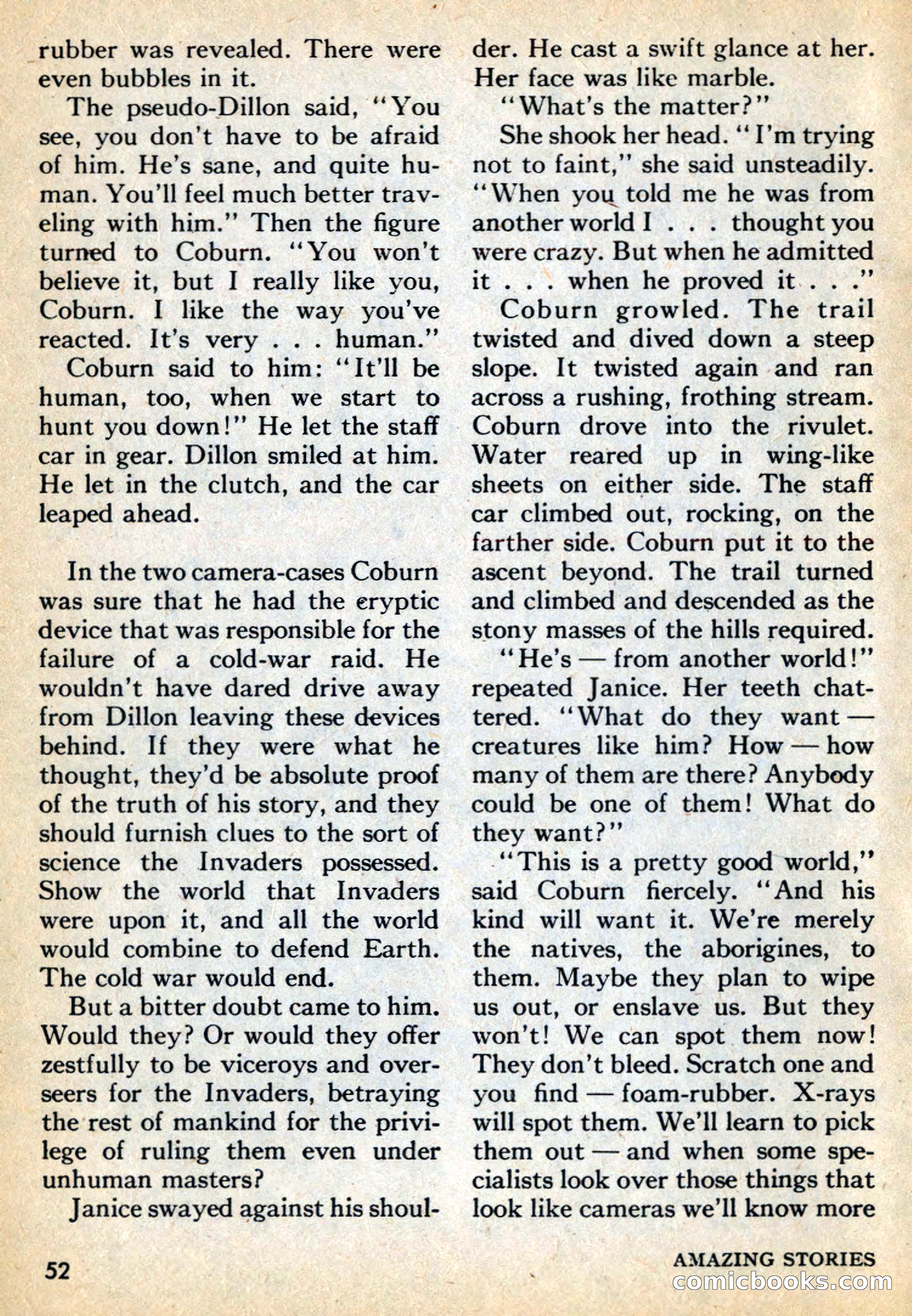 Amazing Stories, May 1969 — page 52 of 148