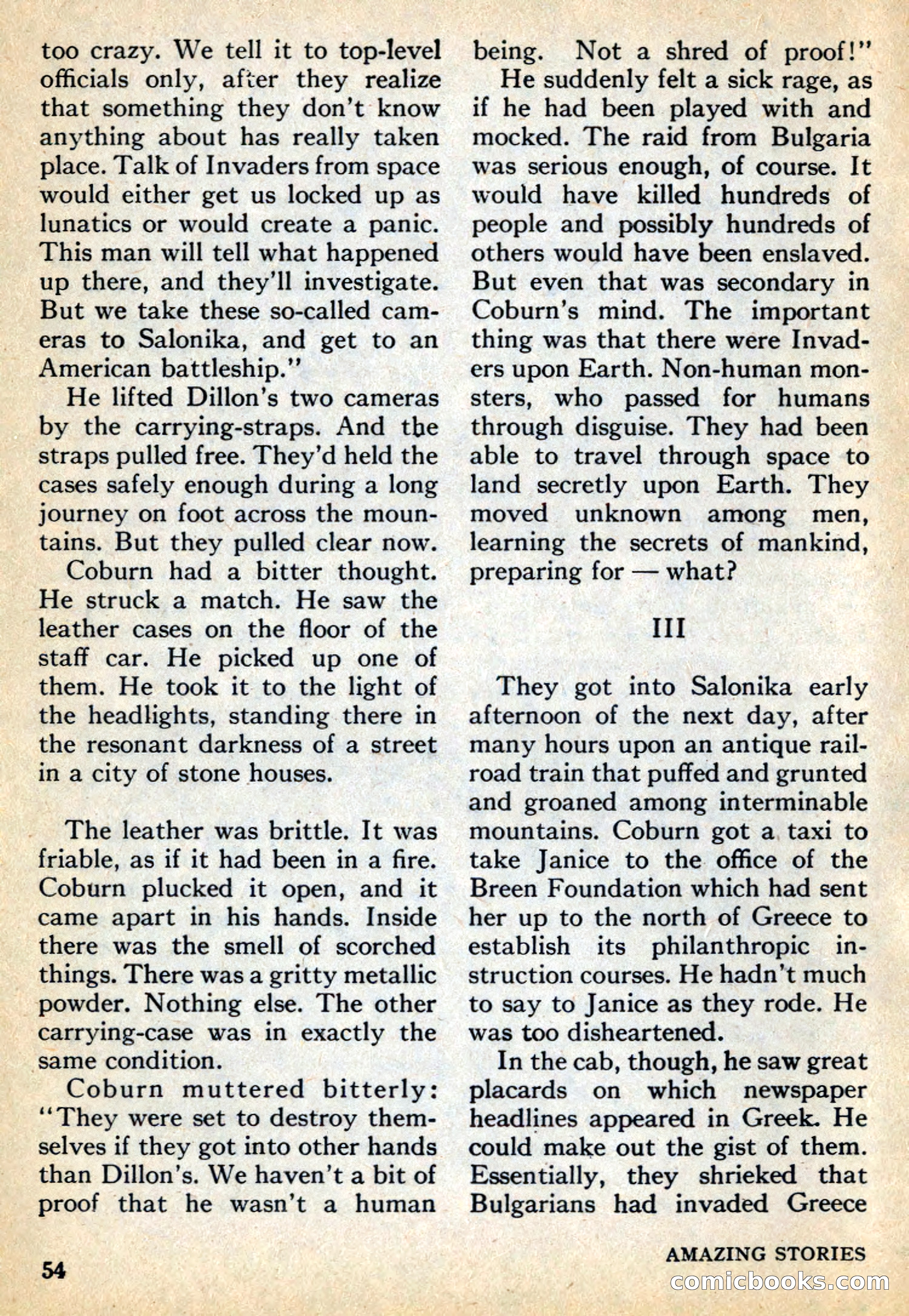 Amazing Stories, May 1969 — page 54 of 148