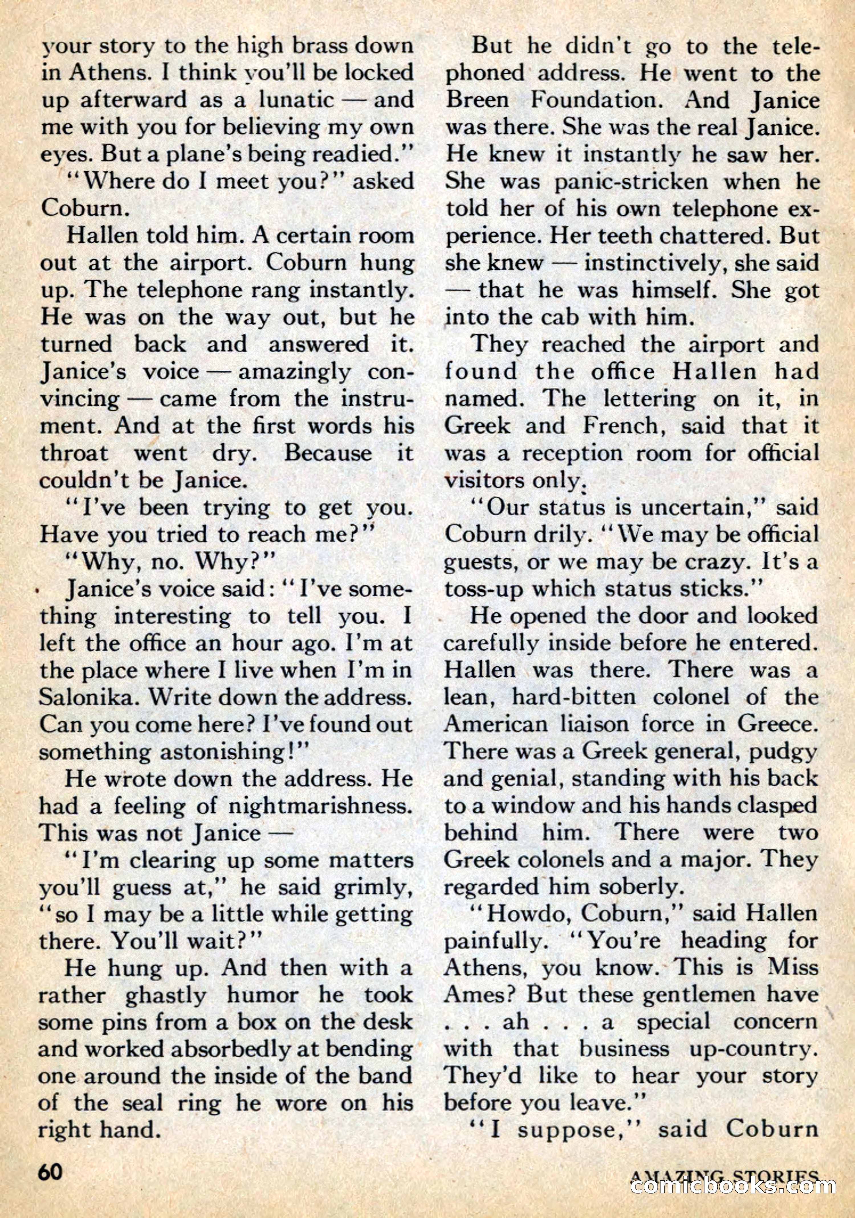 Amazing Stories, May 1969 — page 60 of 148