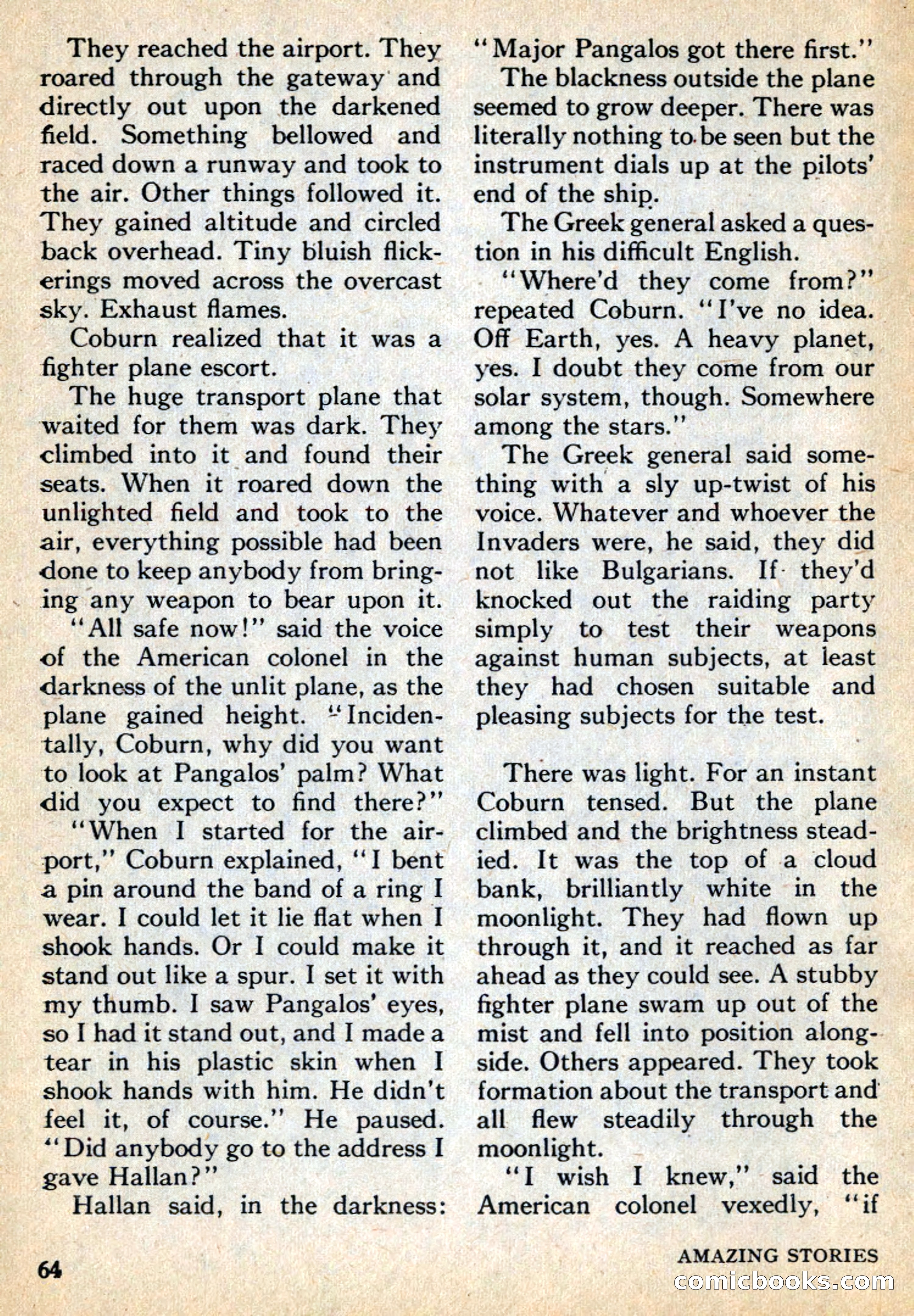 Amazing Stories, May 1969 — page 64 of 148