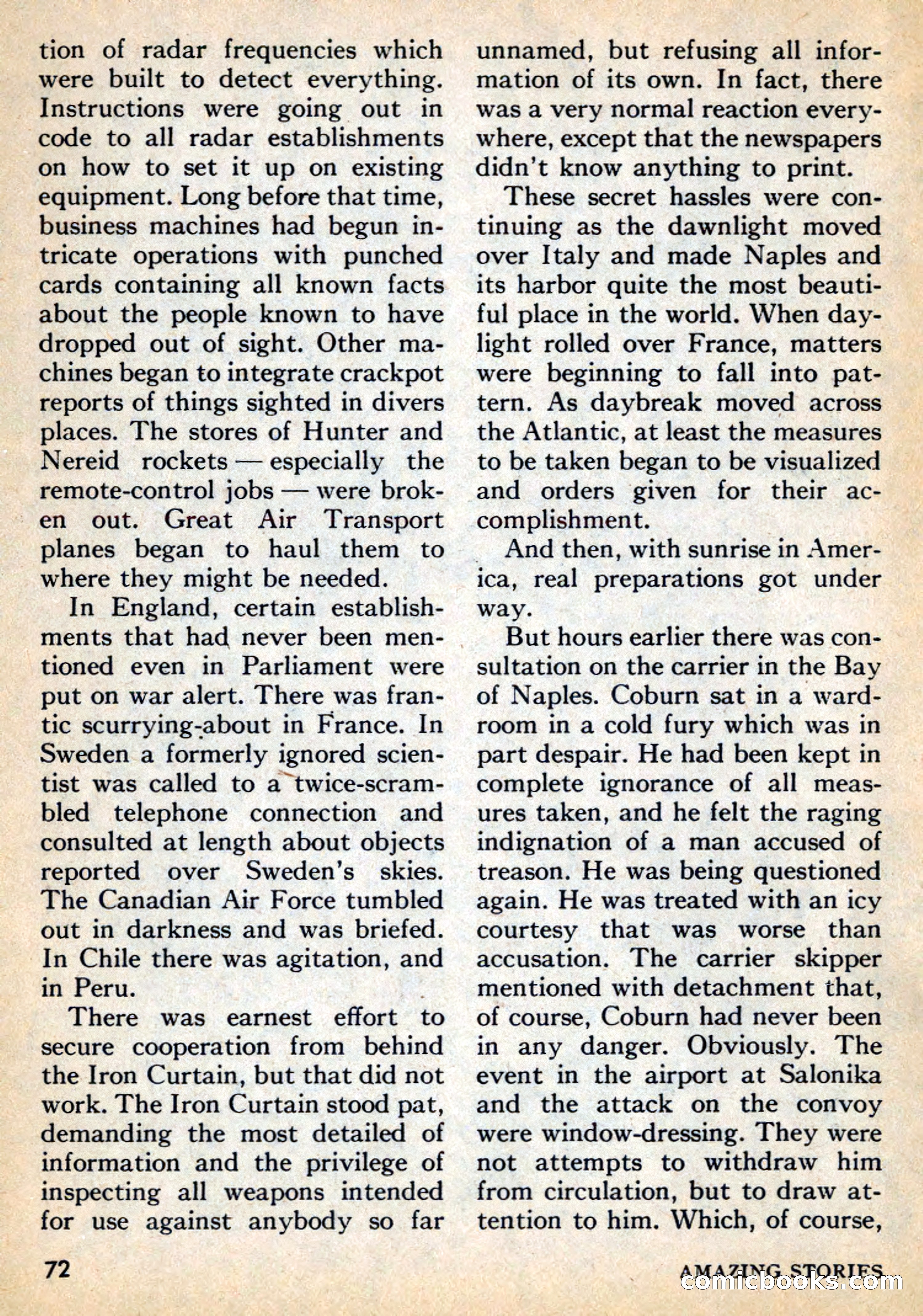 Amazing Stories, May 1969 — page 72 of 148