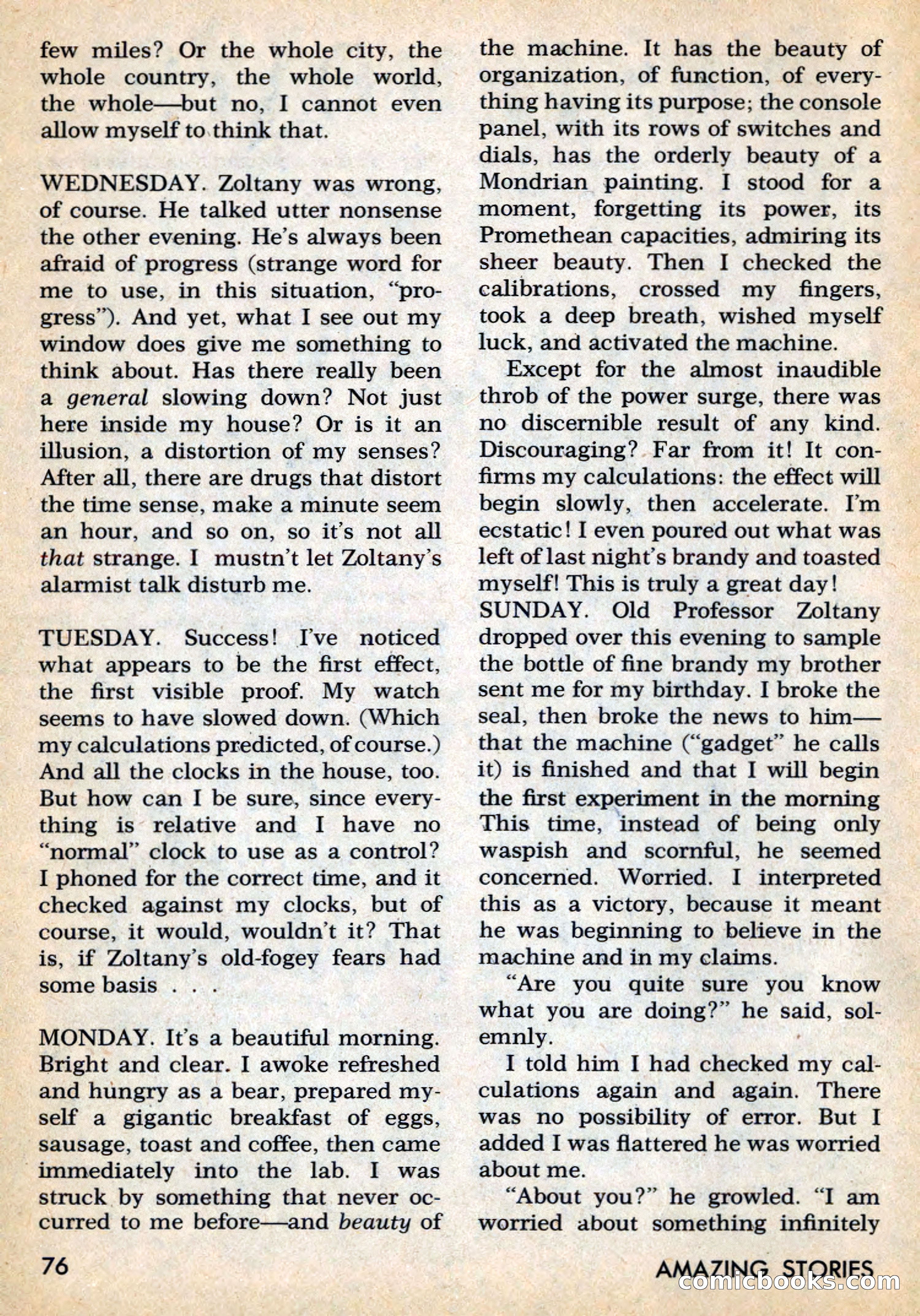 Amazing Stories, May 1969 — page 76 of 148