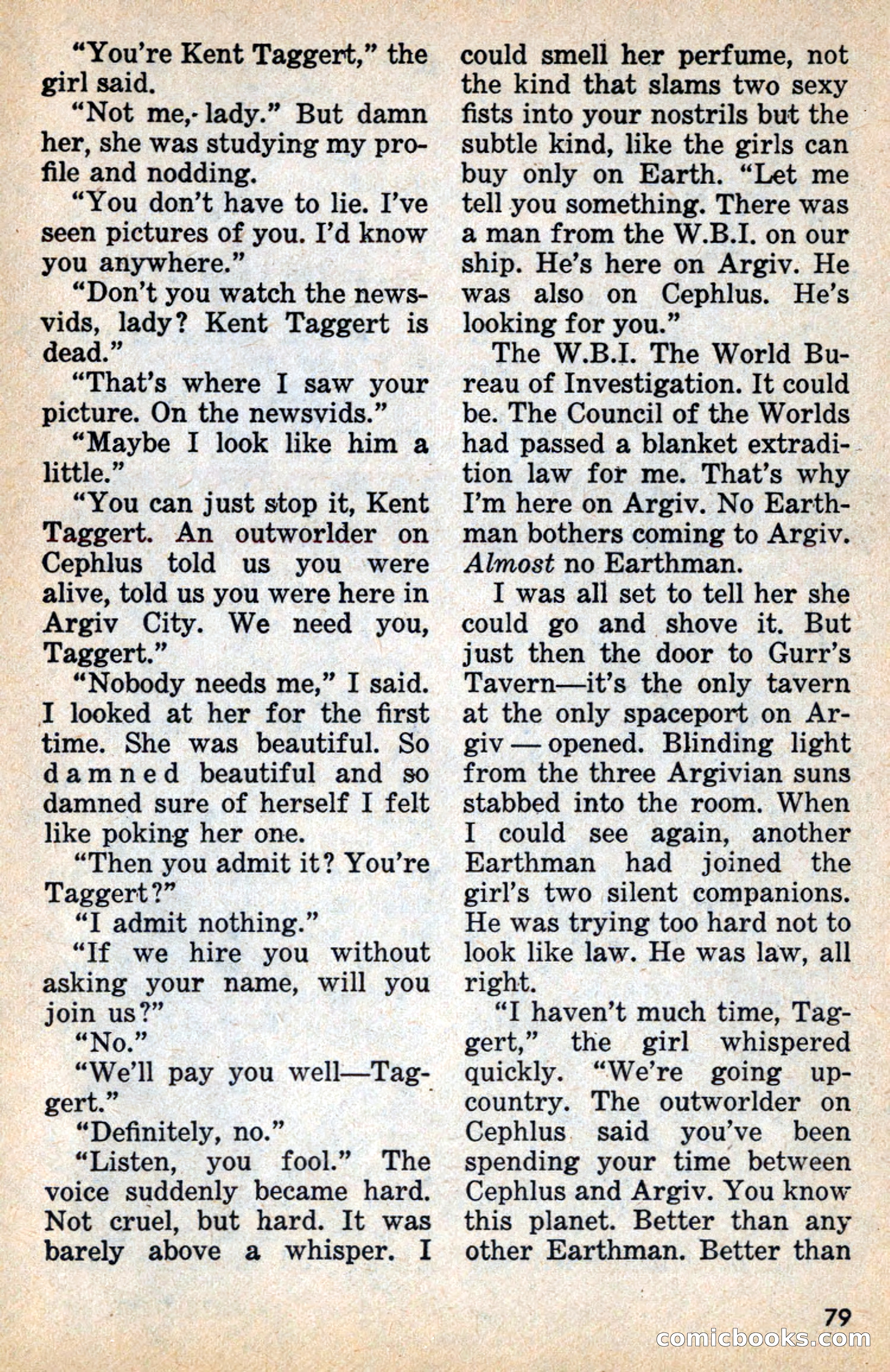 Amazing Stories, May 1969 — page 79 of 148