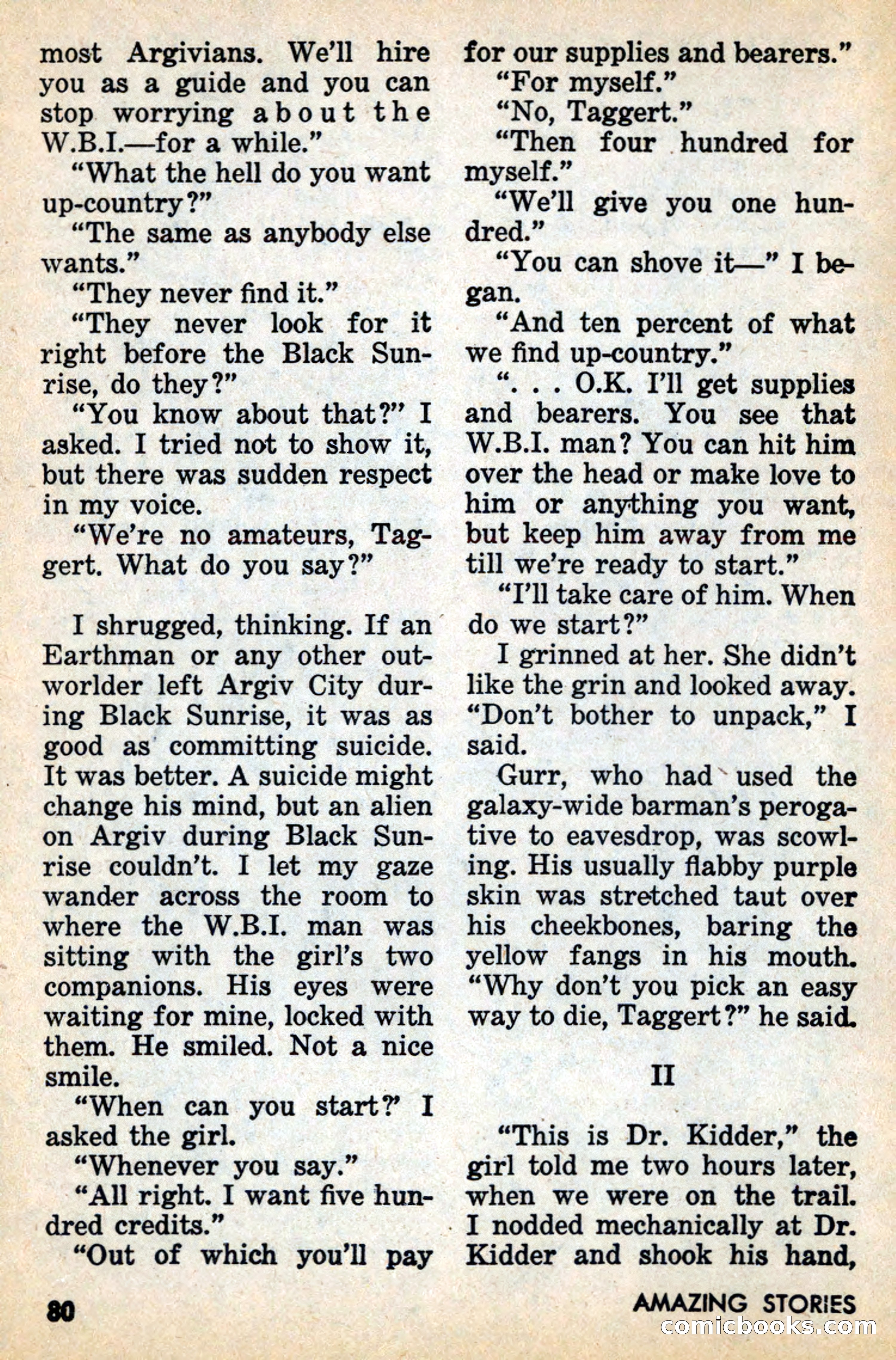 Amazing Stories, May 1969 — page 80 of 148
