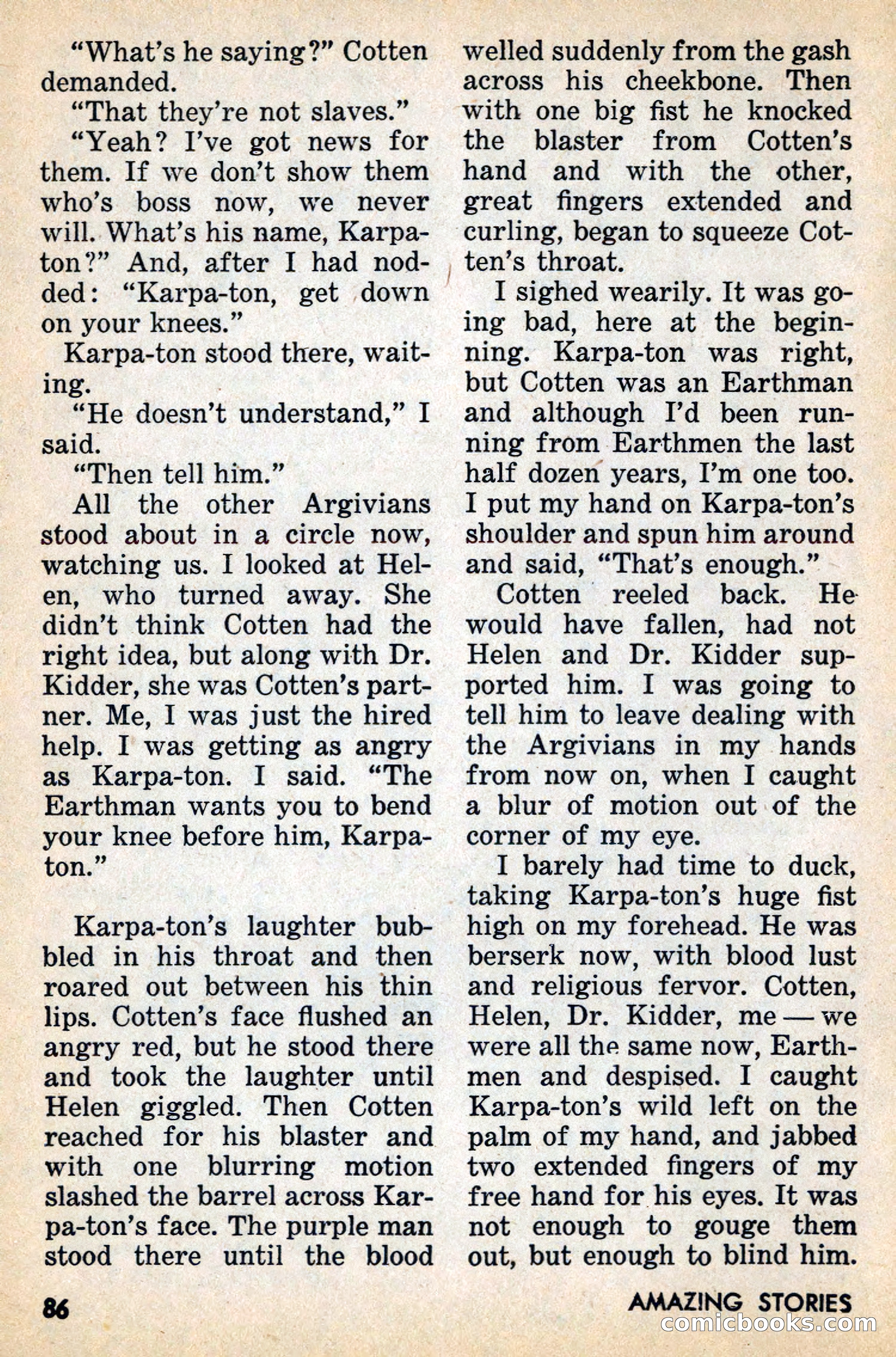 Amazing Stories, May 1969 — page 86 of 148