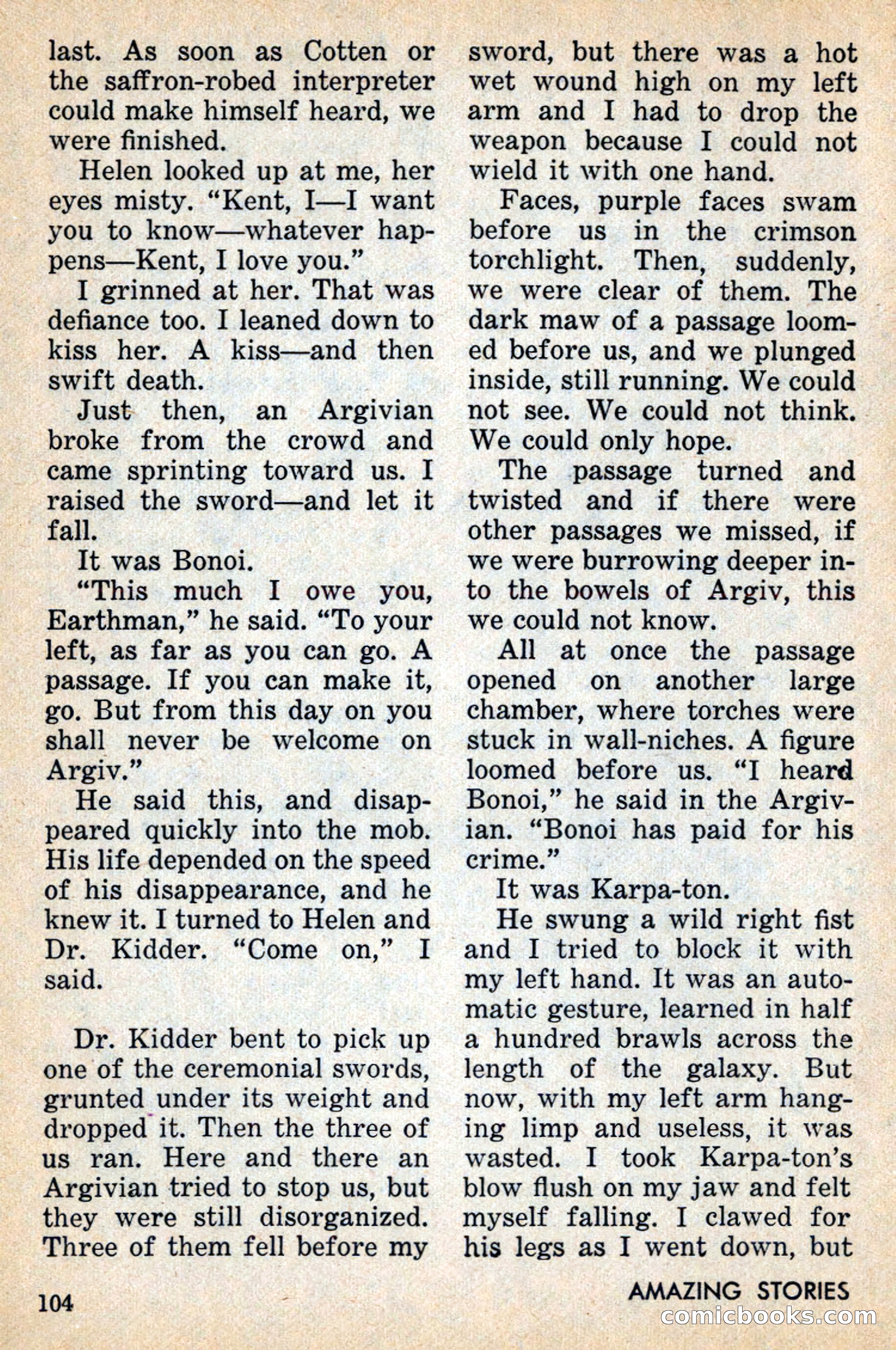 Amazing Stories, May 1969 — page 104 of 148