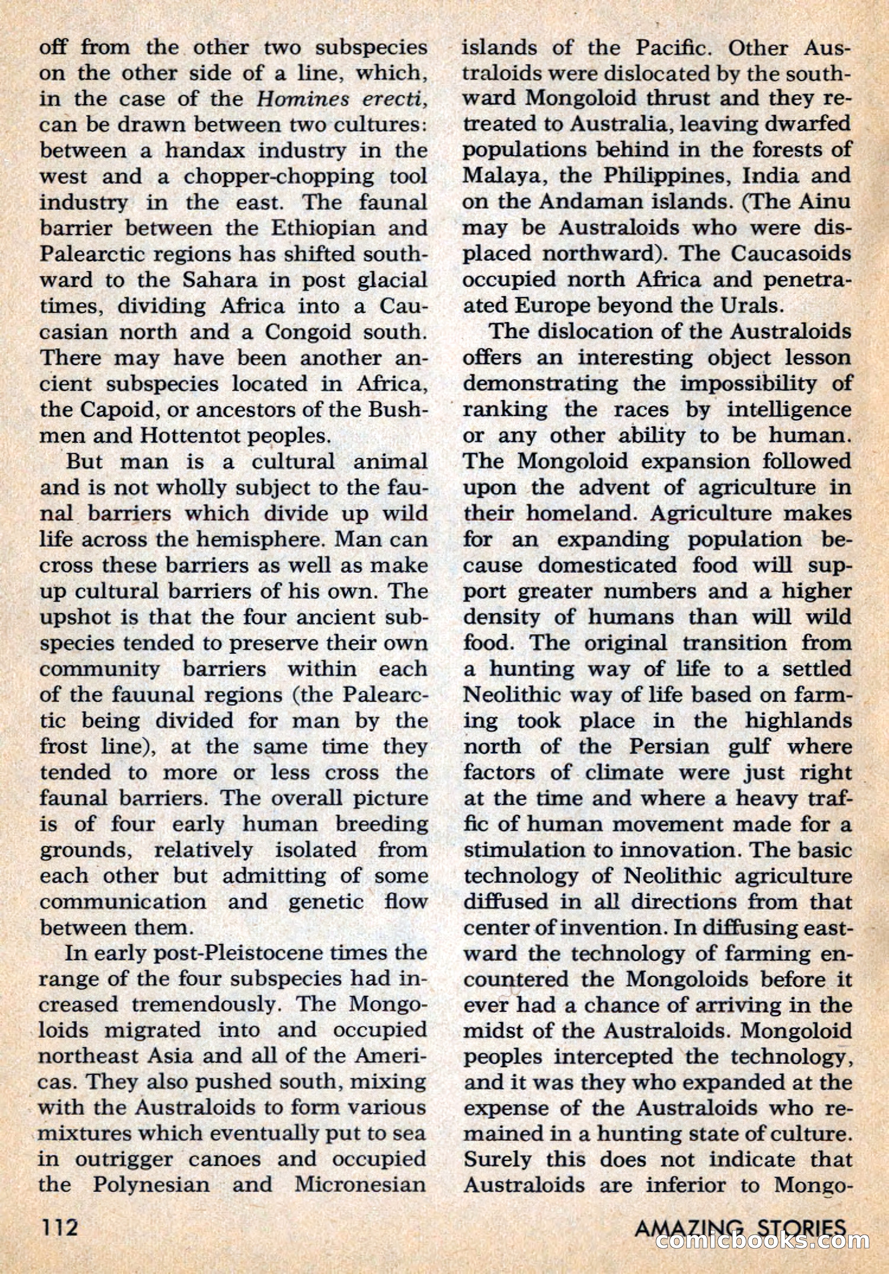 Amazing Stories, May 1969 — page 112 of 148