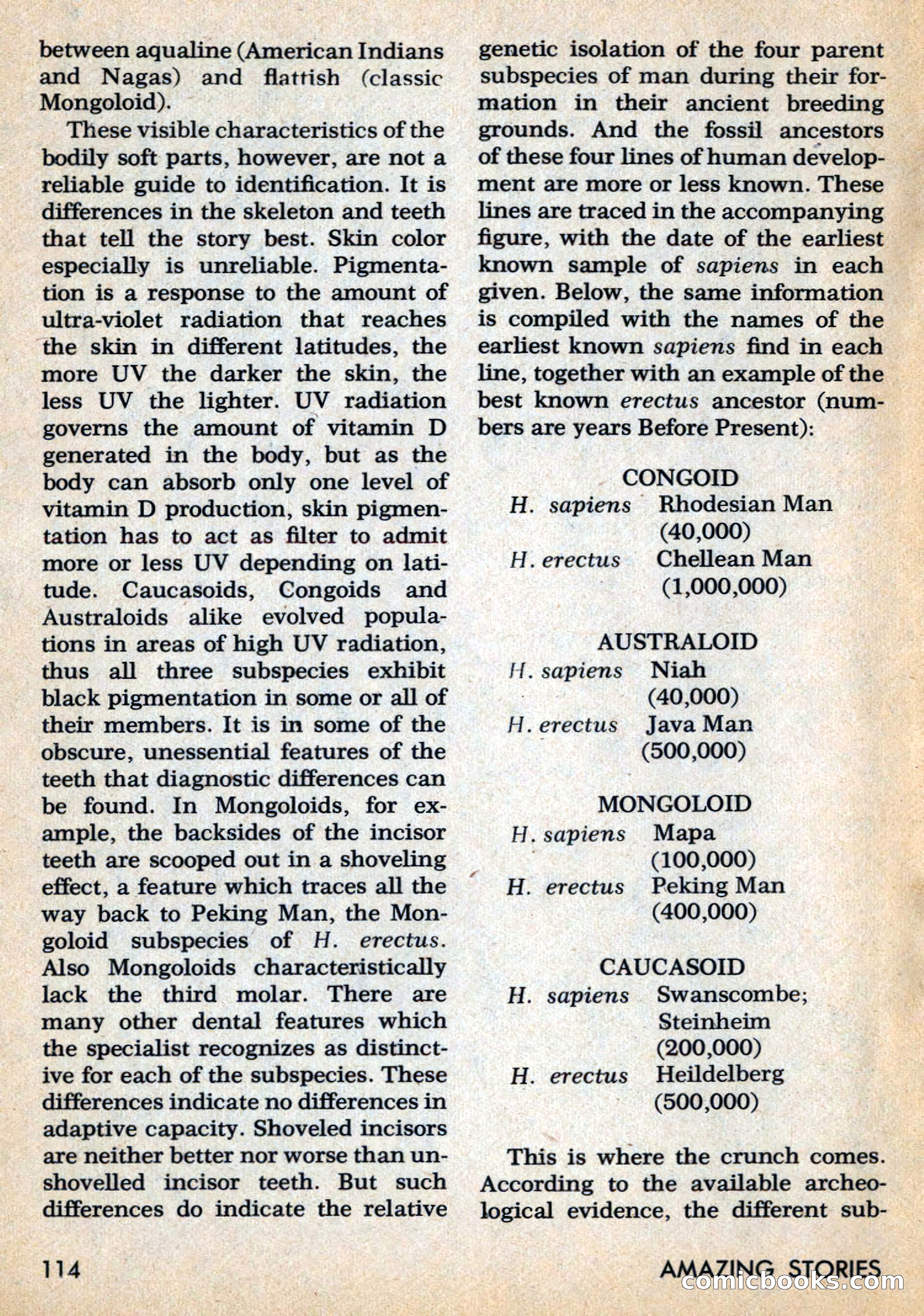 Amazing Stories, May 1969 — page 114 of 148