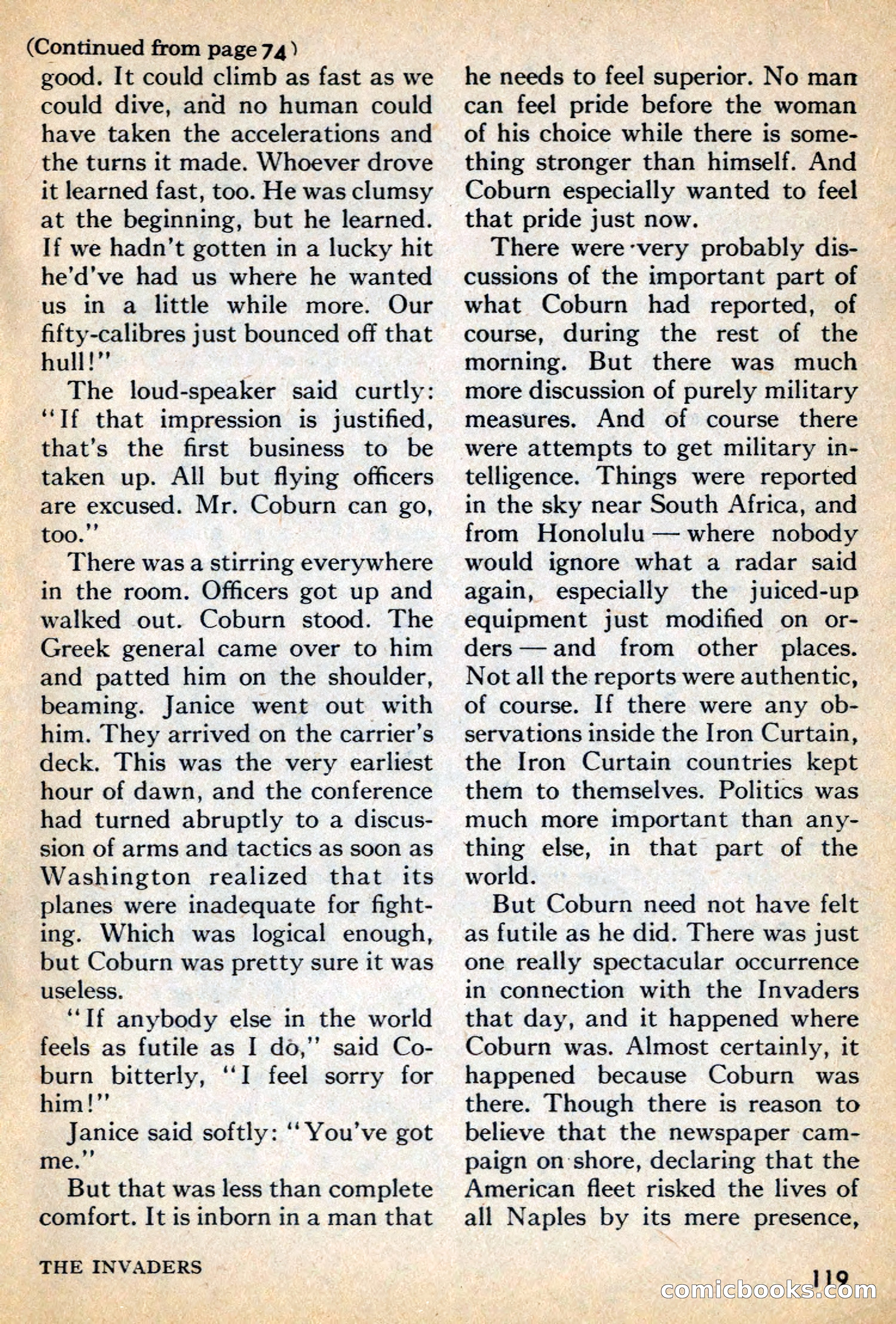 Amazing Stories, May 1969 — page 119 of 148