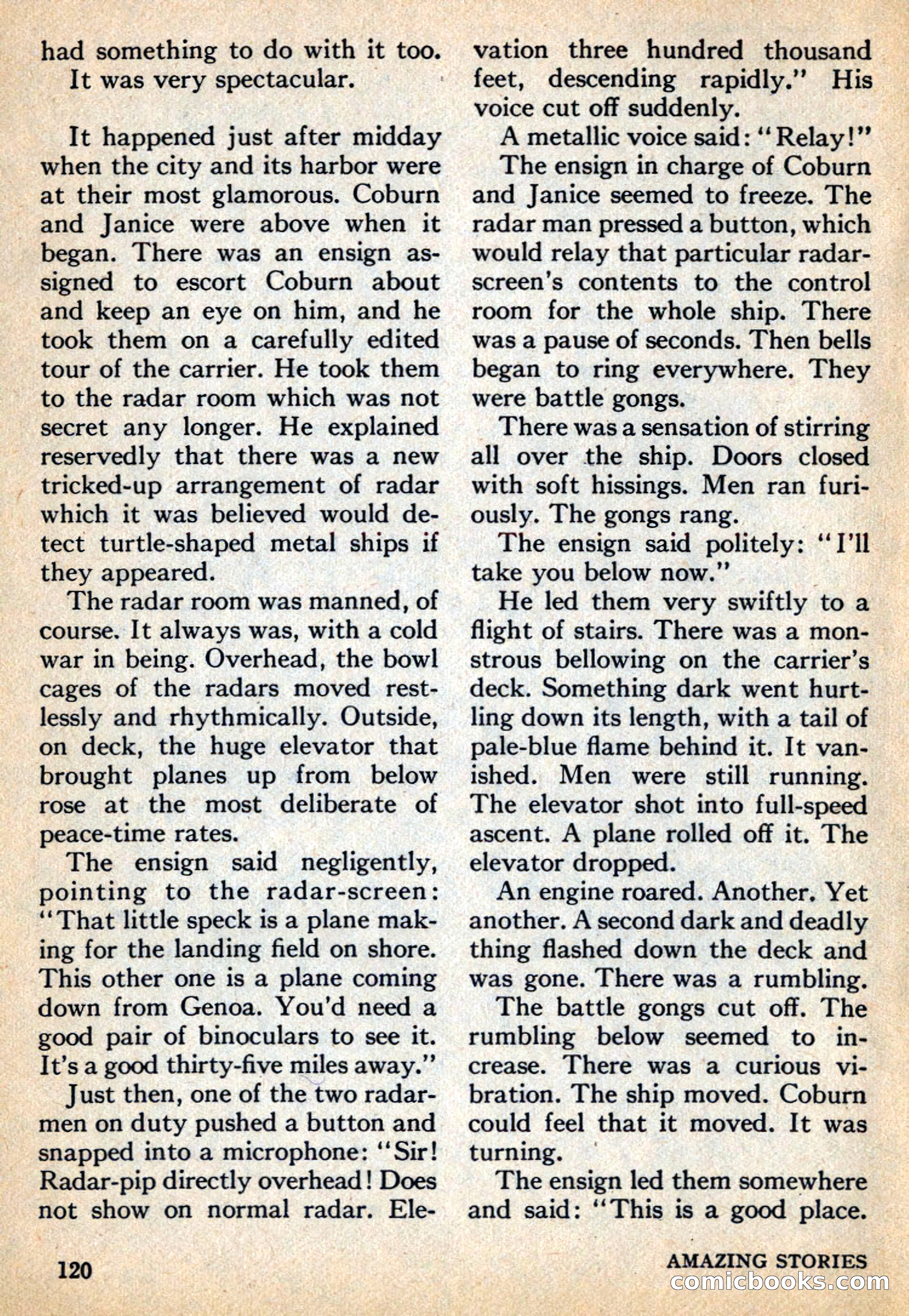Amazing Stories, May 1969 — page 120 of 148