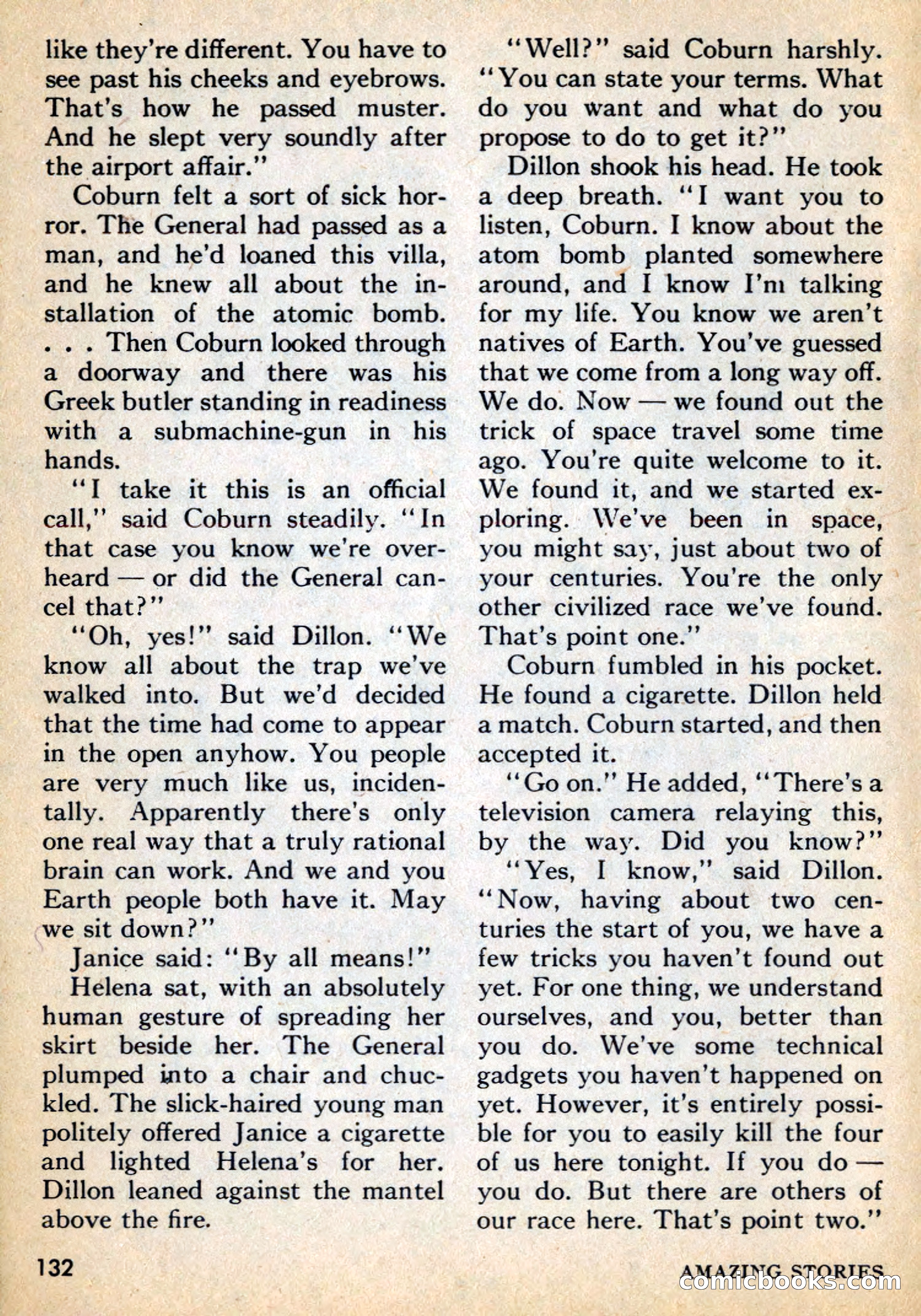 Amazing Stories, May 1969 — page 132 of 148