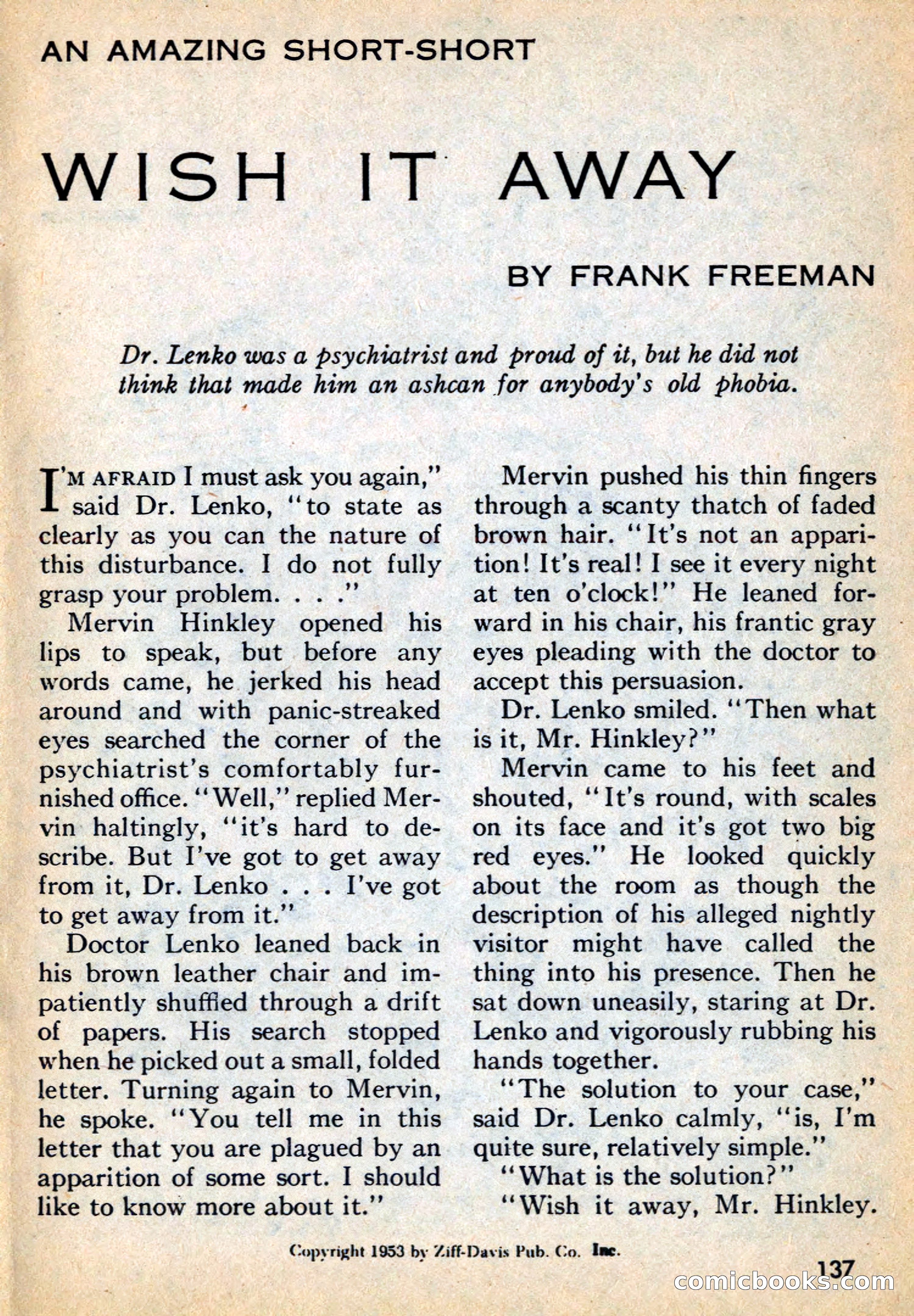 Amazing Stories, May 1969 — page 137 of 148