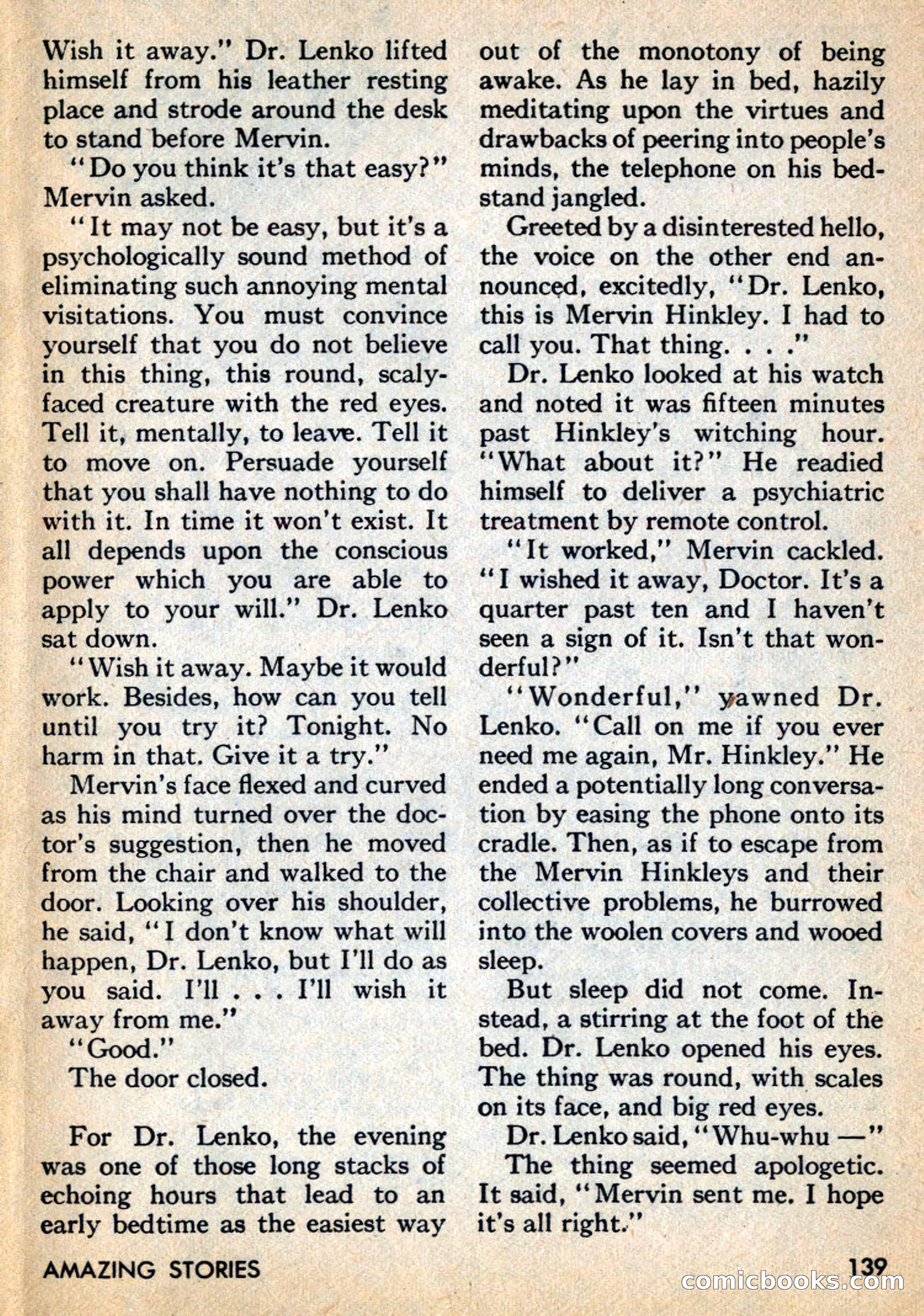 Amazing Stories, May 1969 — page 139 of 148