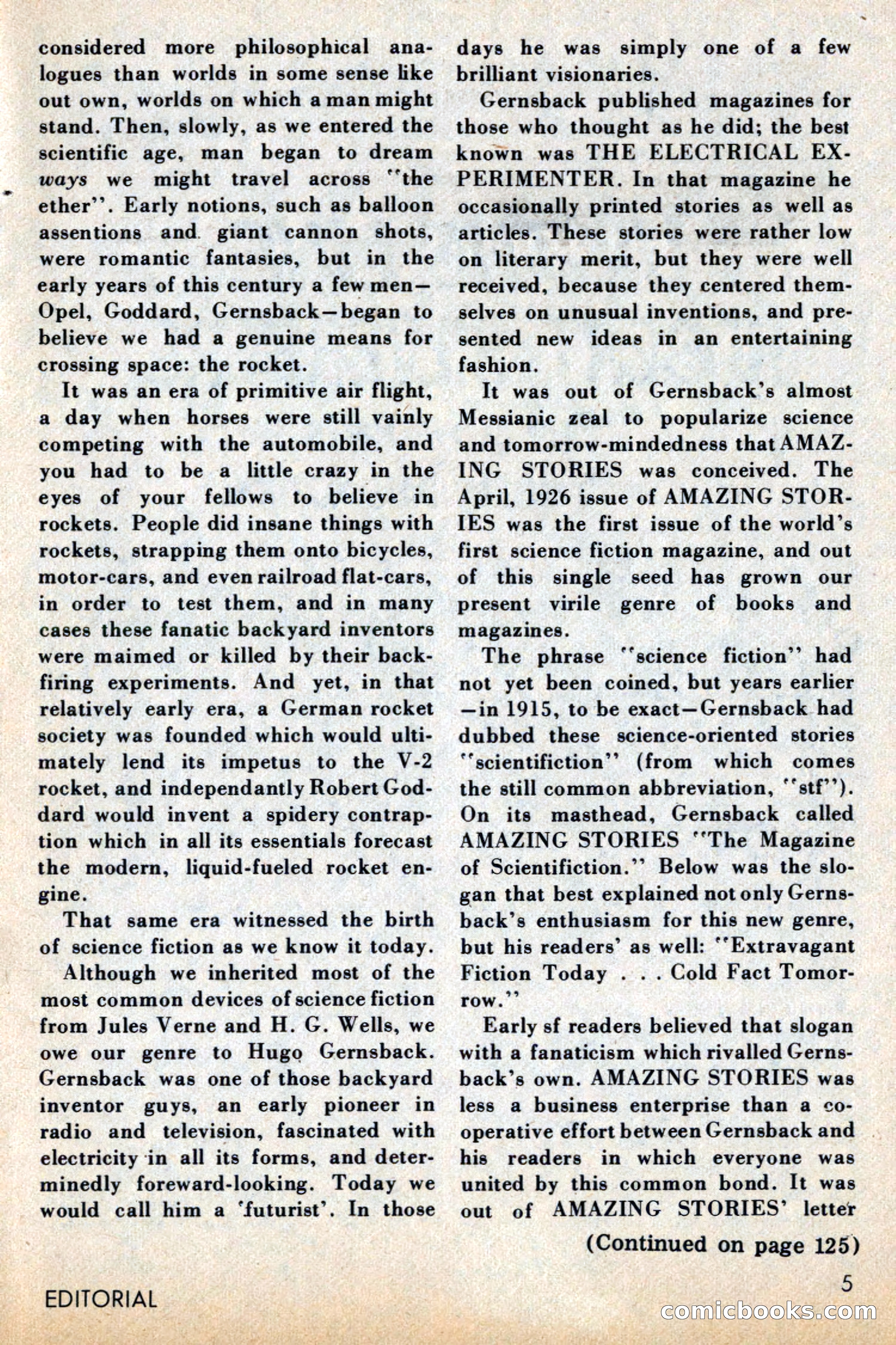 Amazing Stories, July 1969 — page 5 of 148
