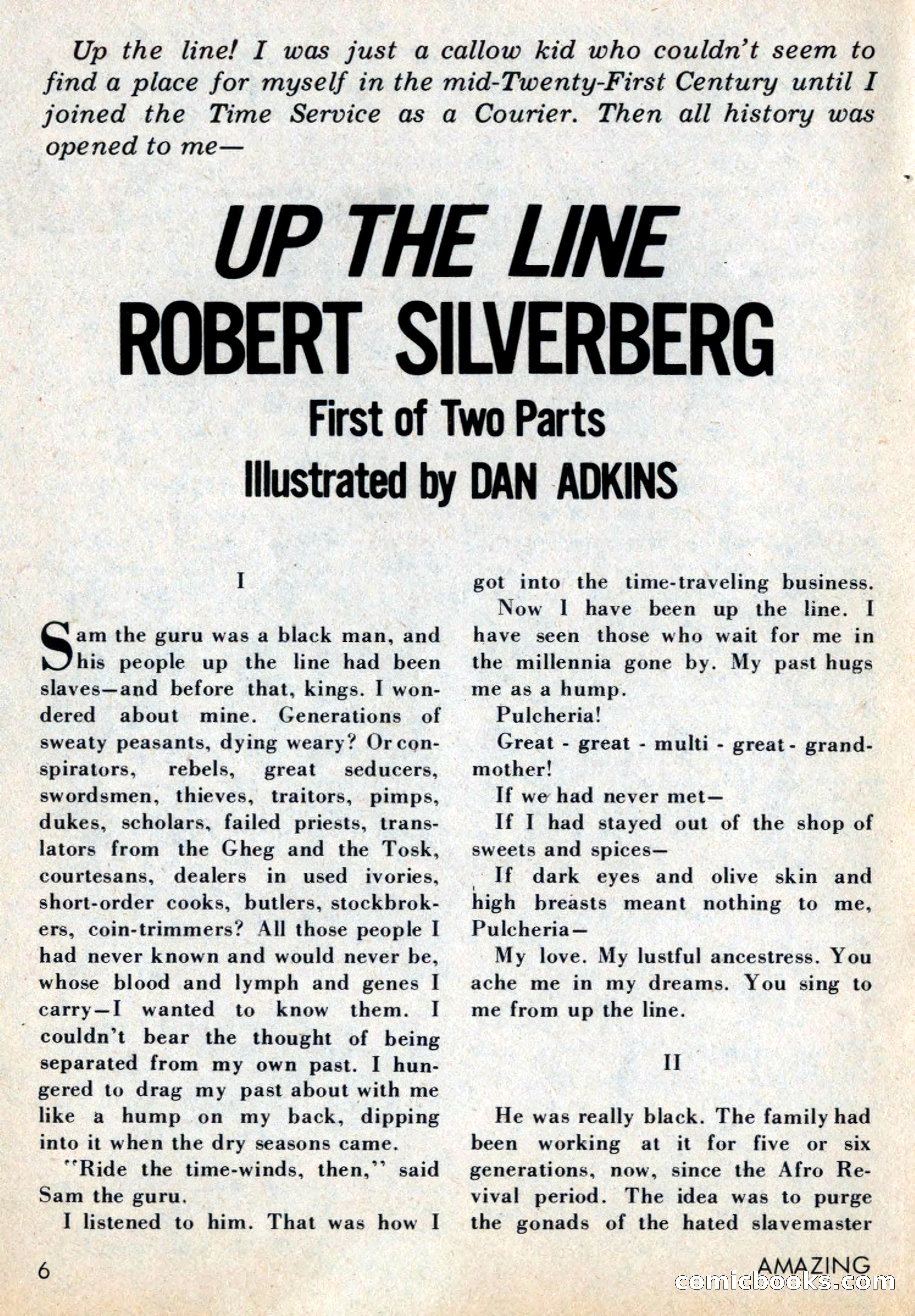 Amazing Stories, July 1969 — page 6 of 148
