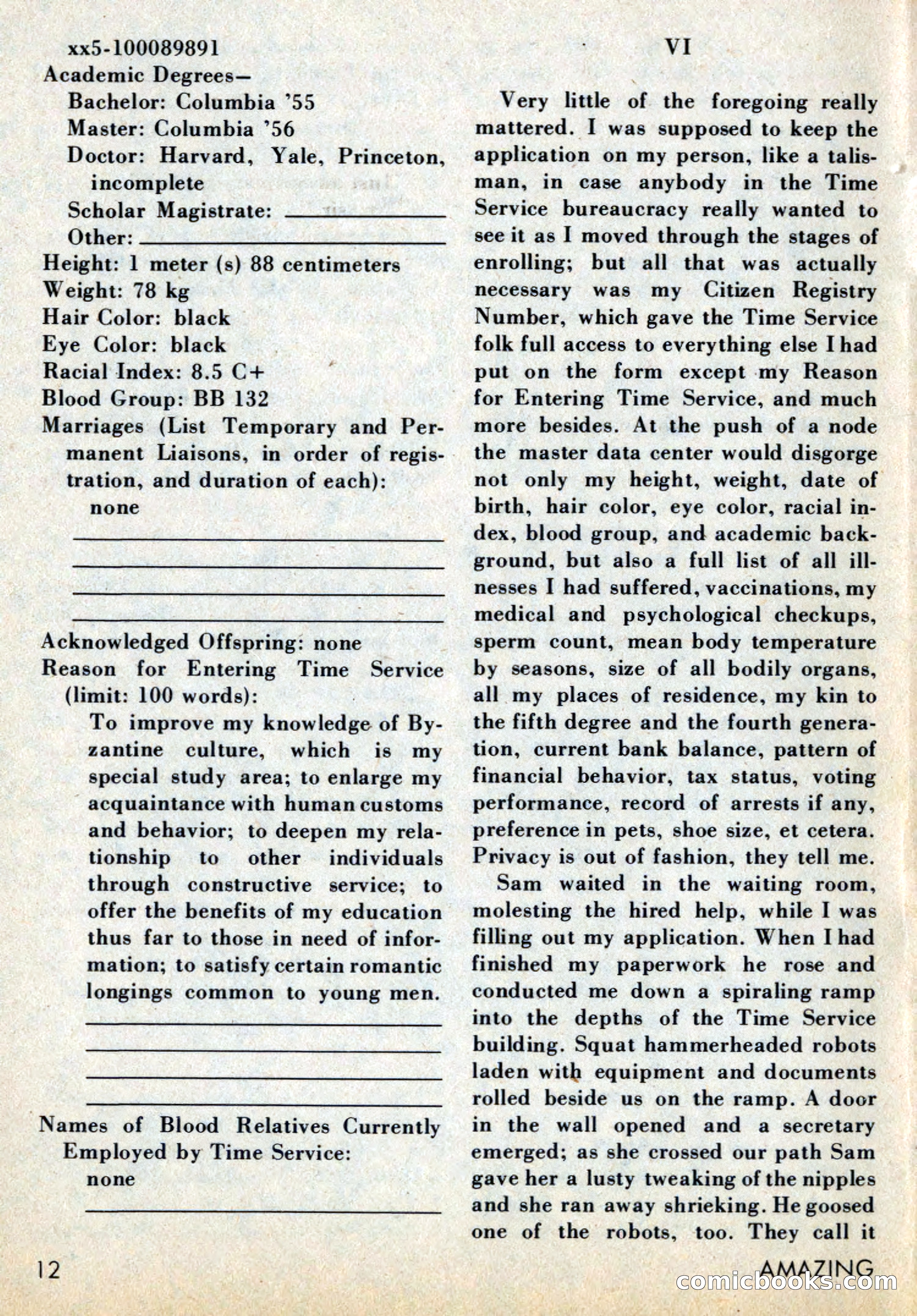 Amazing Stories, July 1969 — page 12 of 148