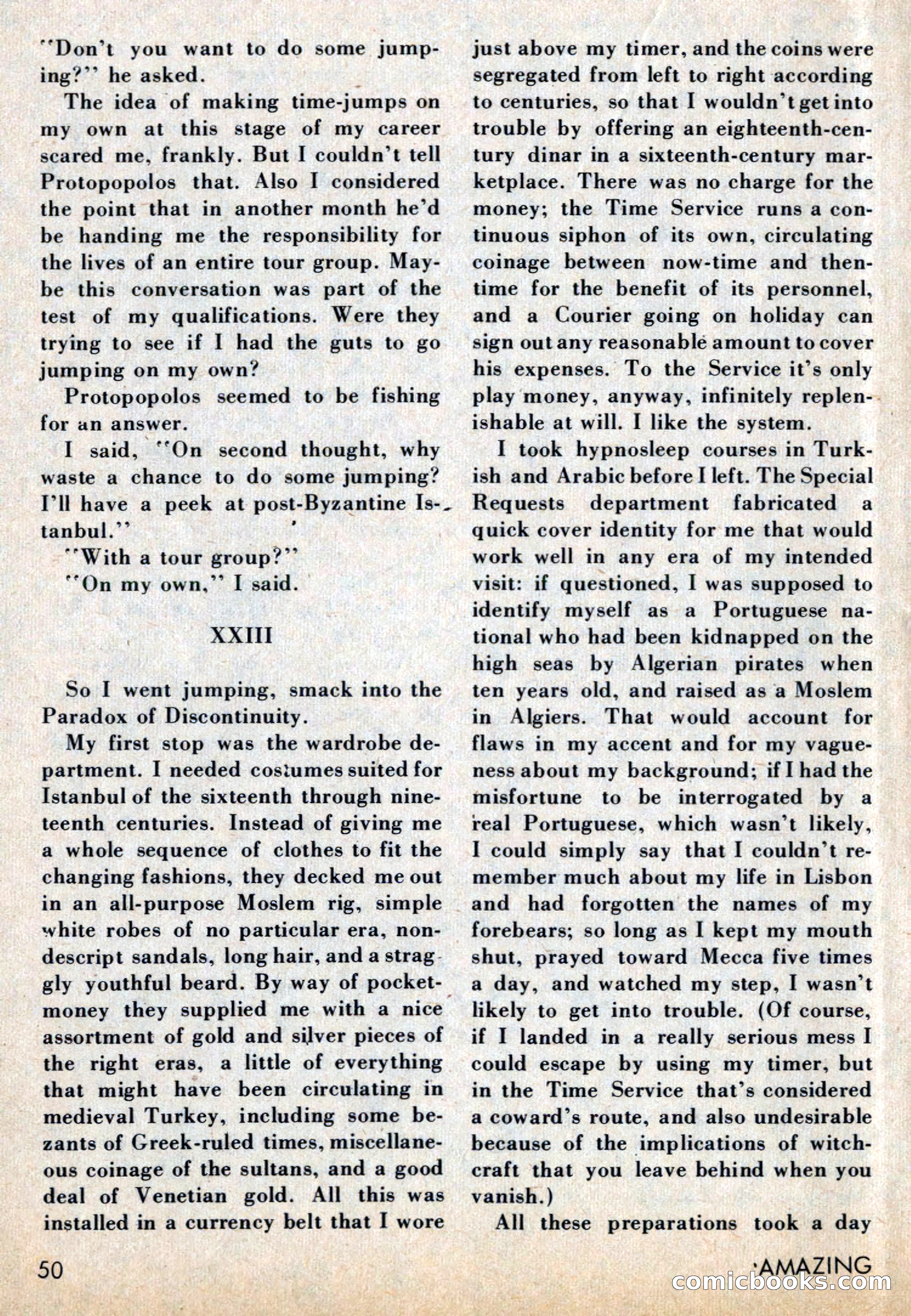 Amazing Stories, July 1969 — page 50 of 148
