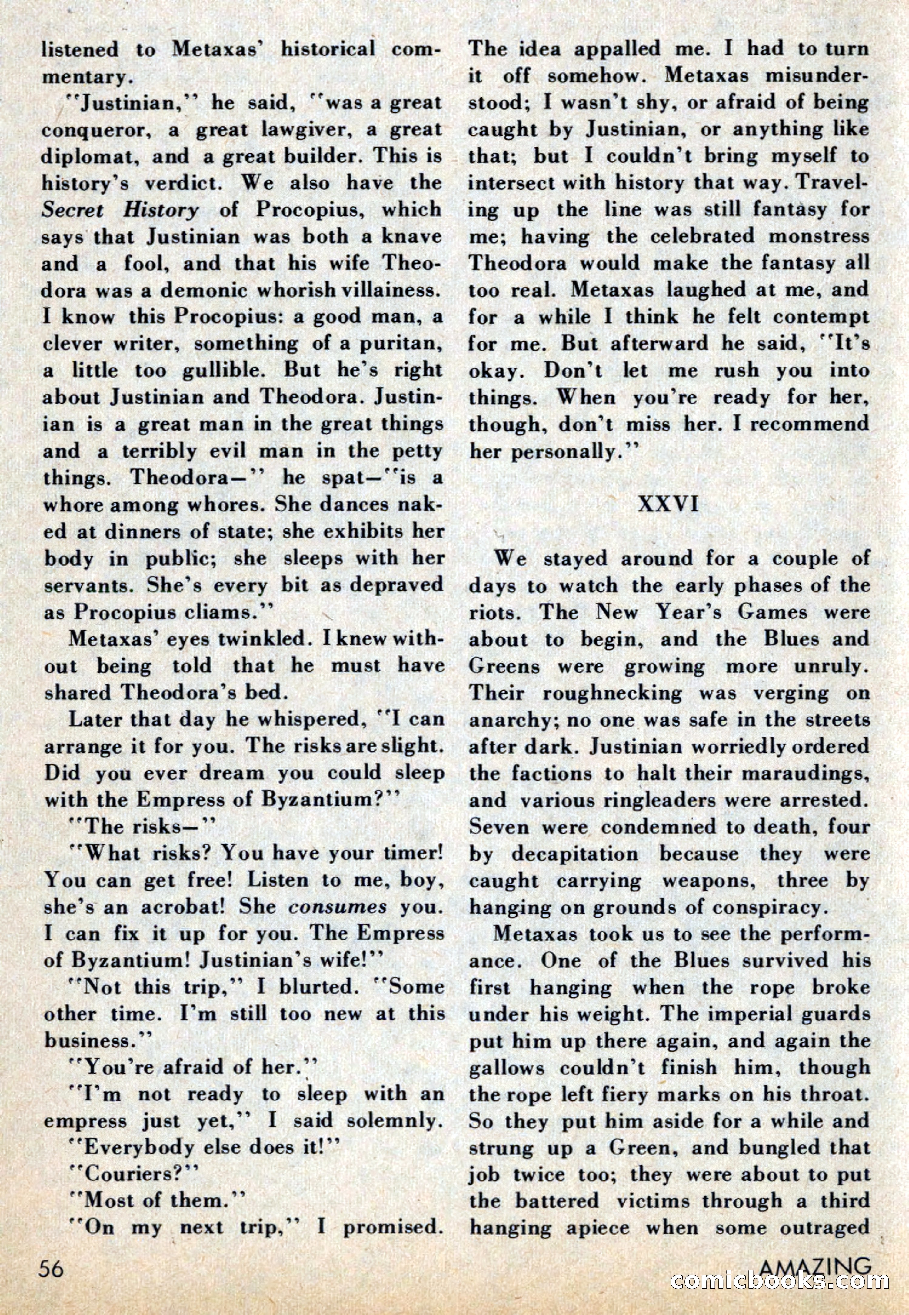 Amazing Stories, July 1969 — page 56 of 148