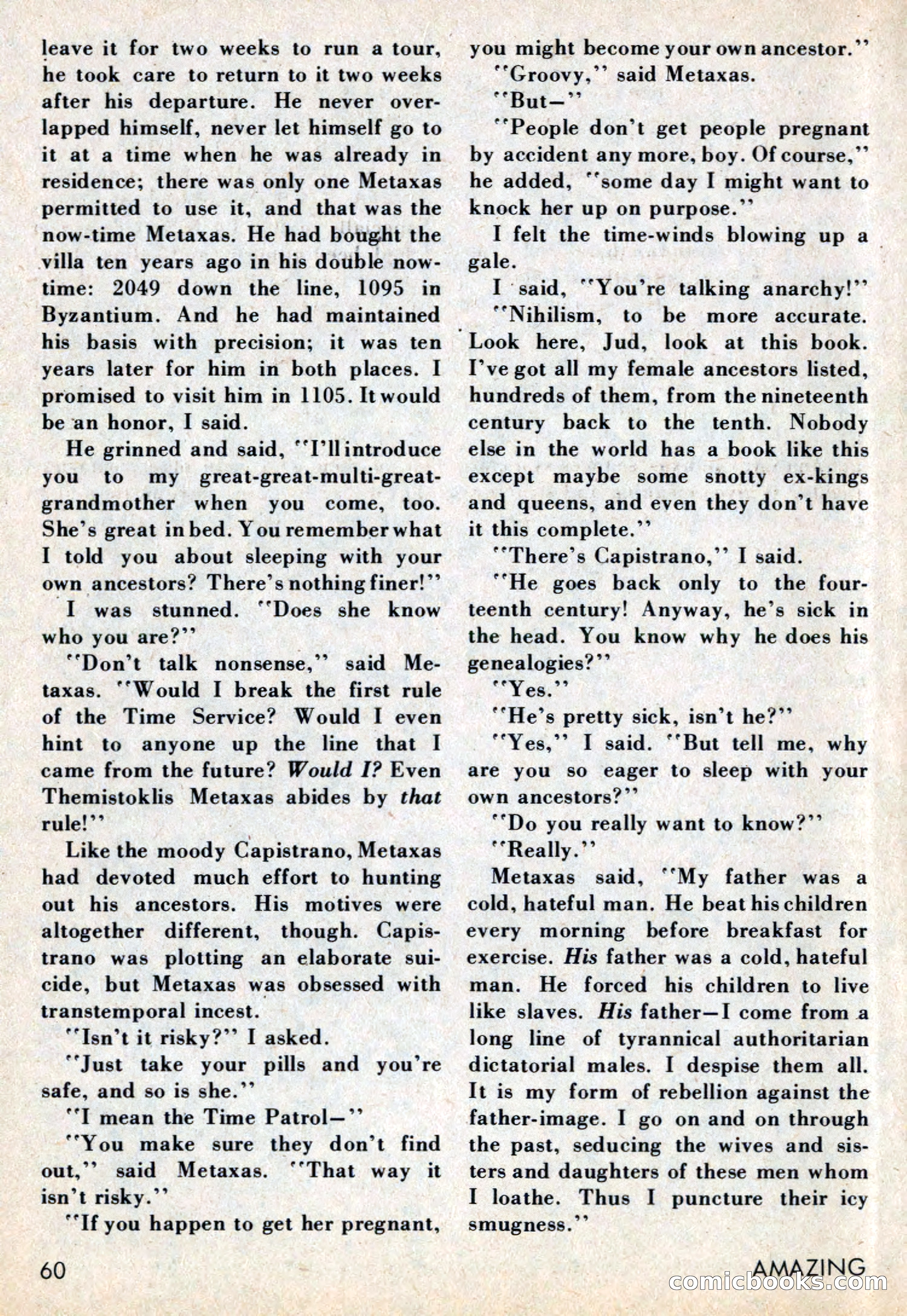 Amazing Stories, July 1969 — page 60 of 148