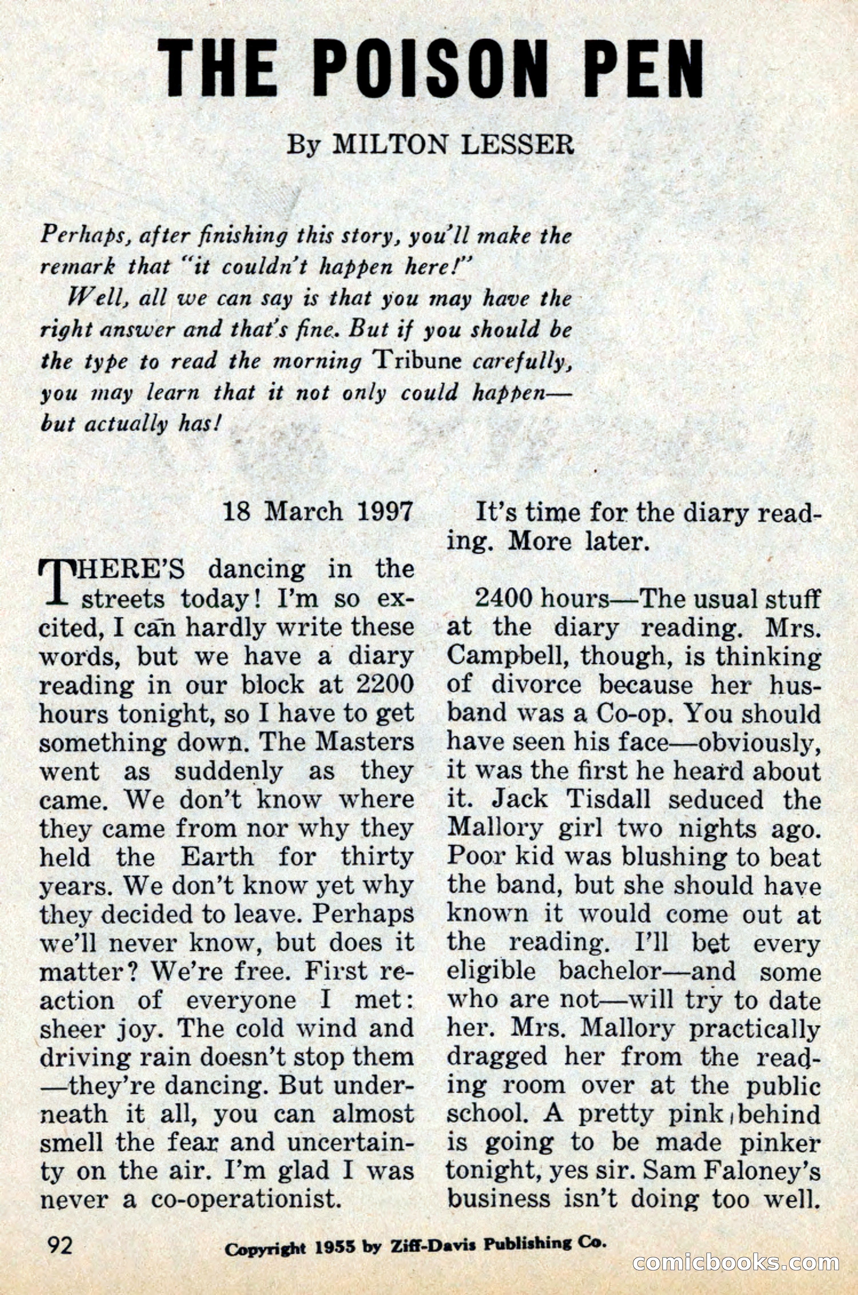 Amazing Stories, July 1969 — page 92 of 148