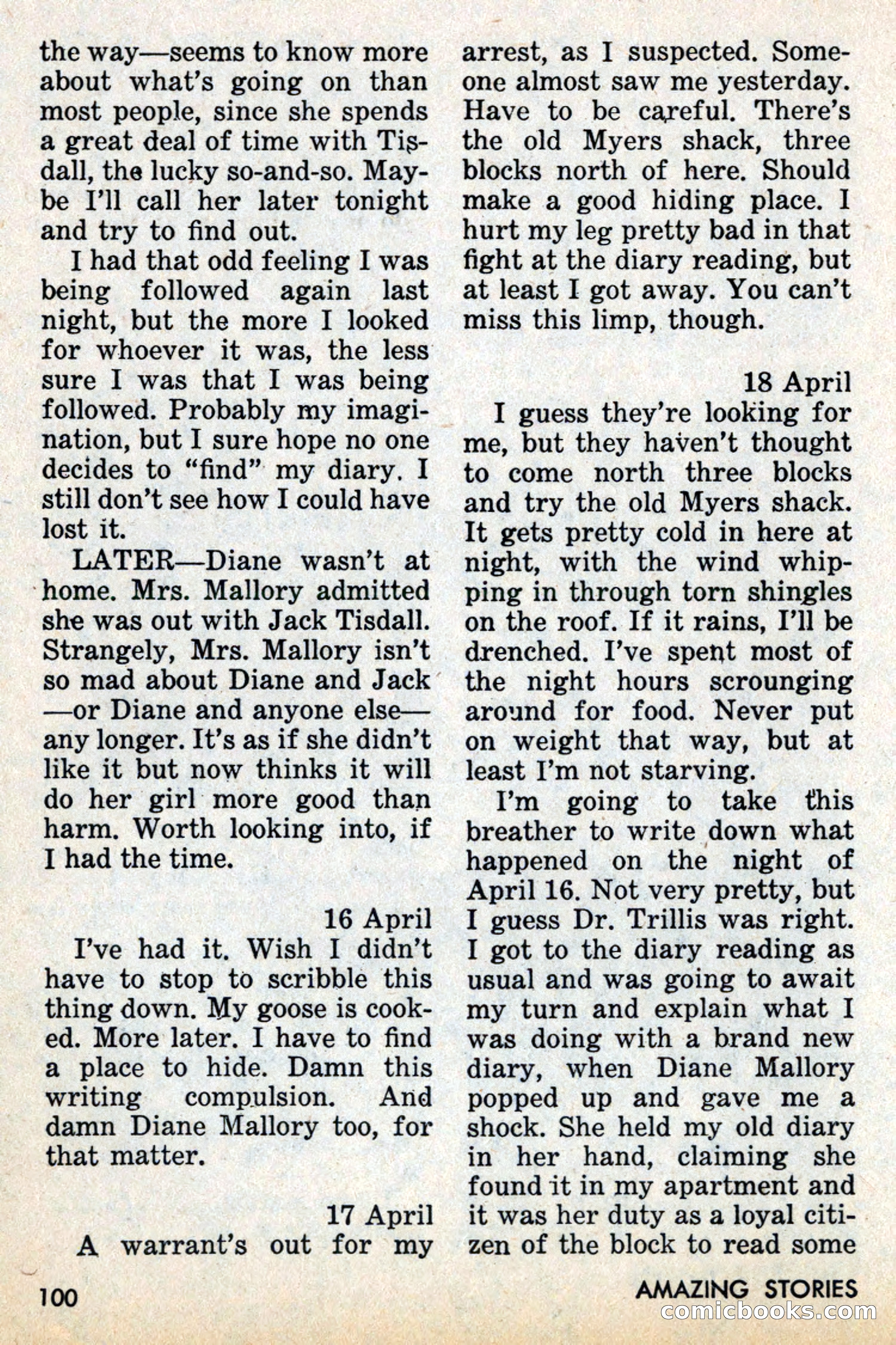 Amazing Stories, July 1969 — page 100 of 148