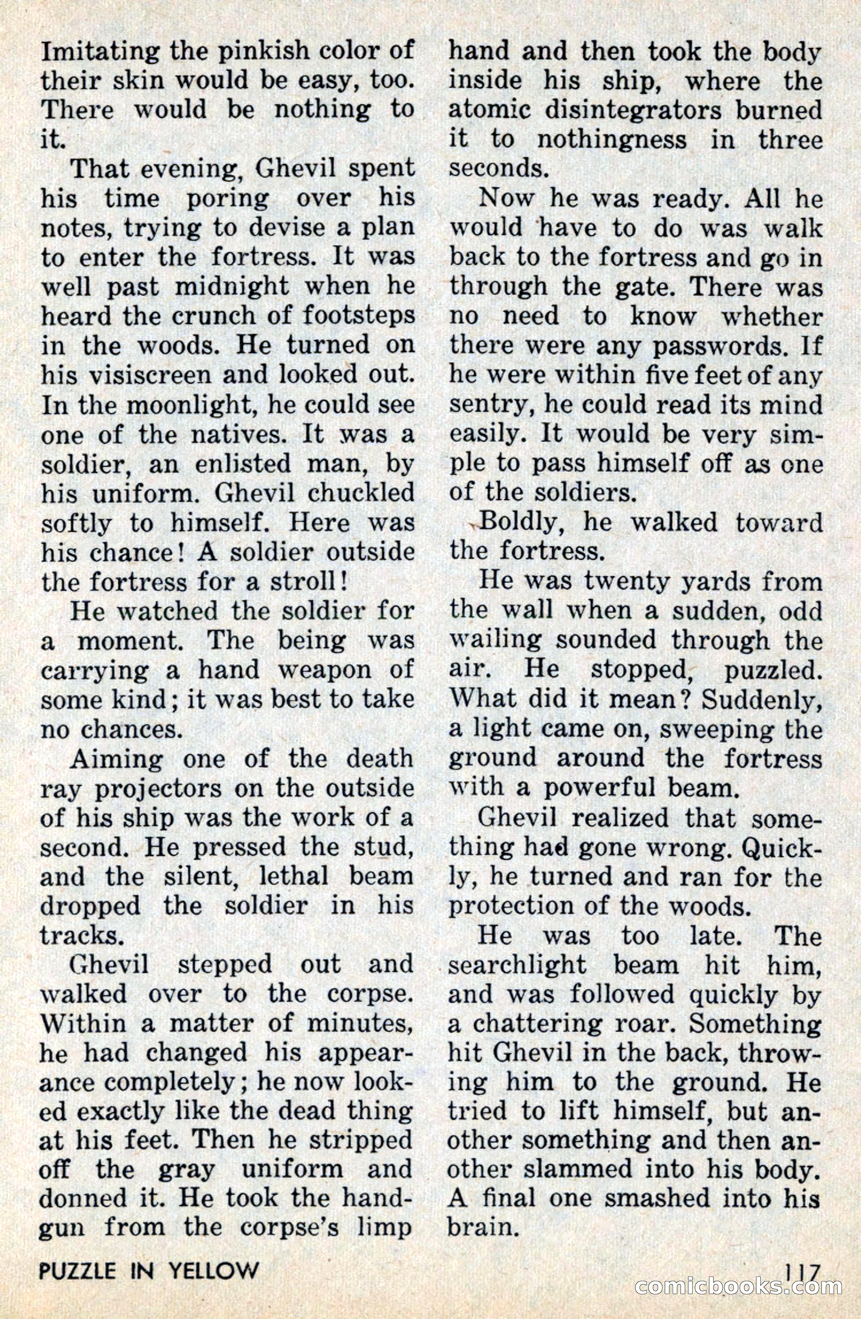 Amazing Stories, July 1969 — page 117 of 148