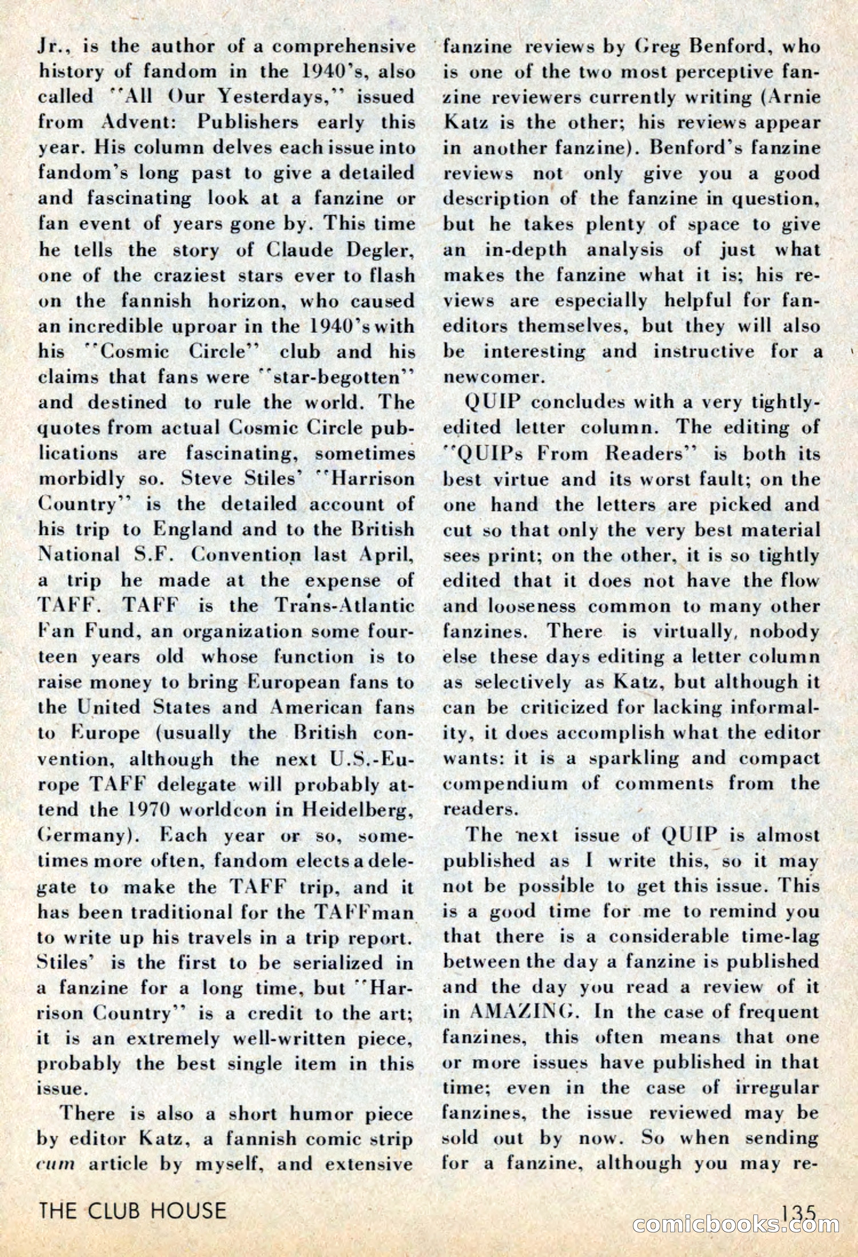 Amazing Stories, July 1969 — page 135 of 148