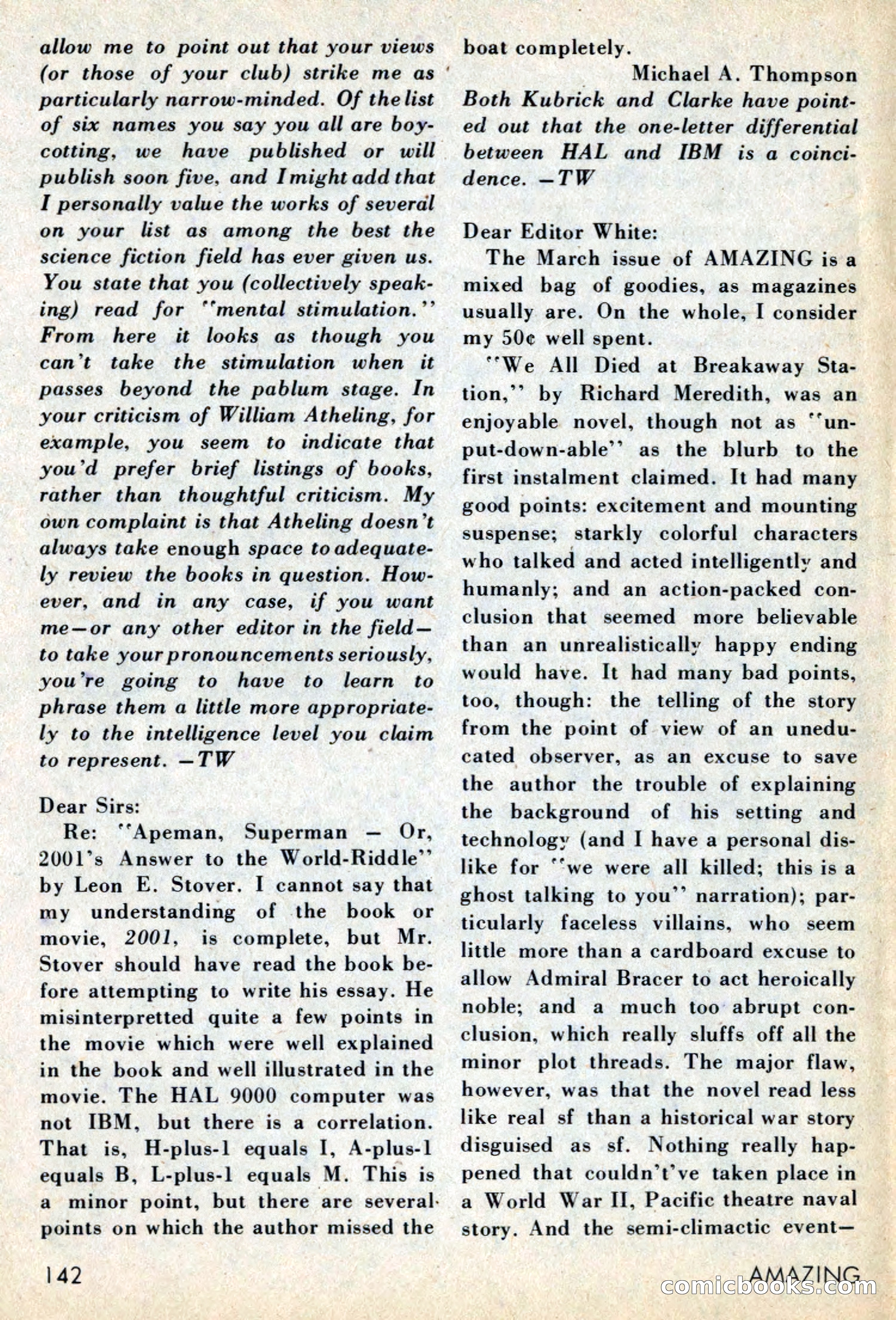 Amazing Stories, July 1969 — page 142 of 148
