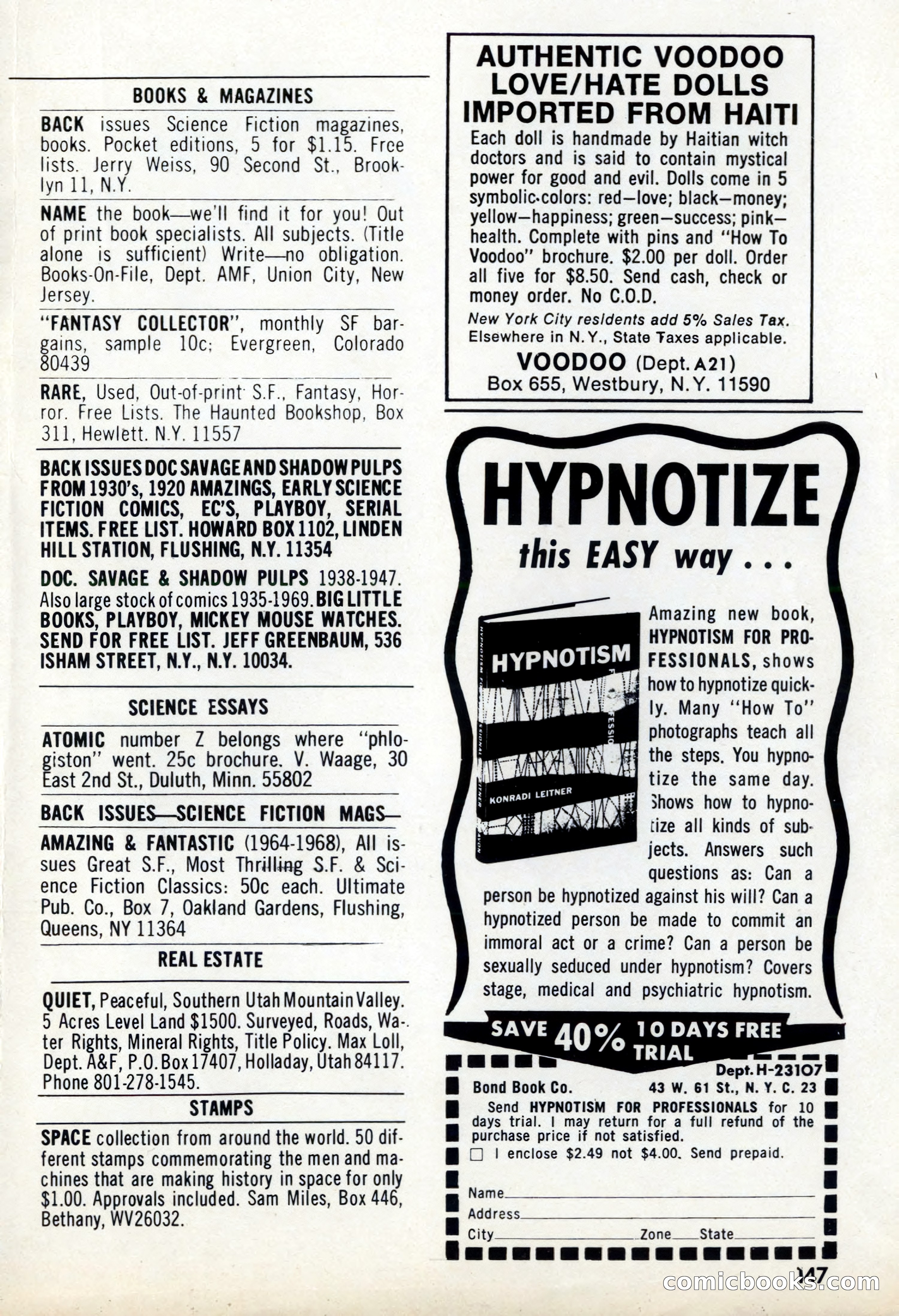 Amazing Stories, July 1969 — page 147 of 148
