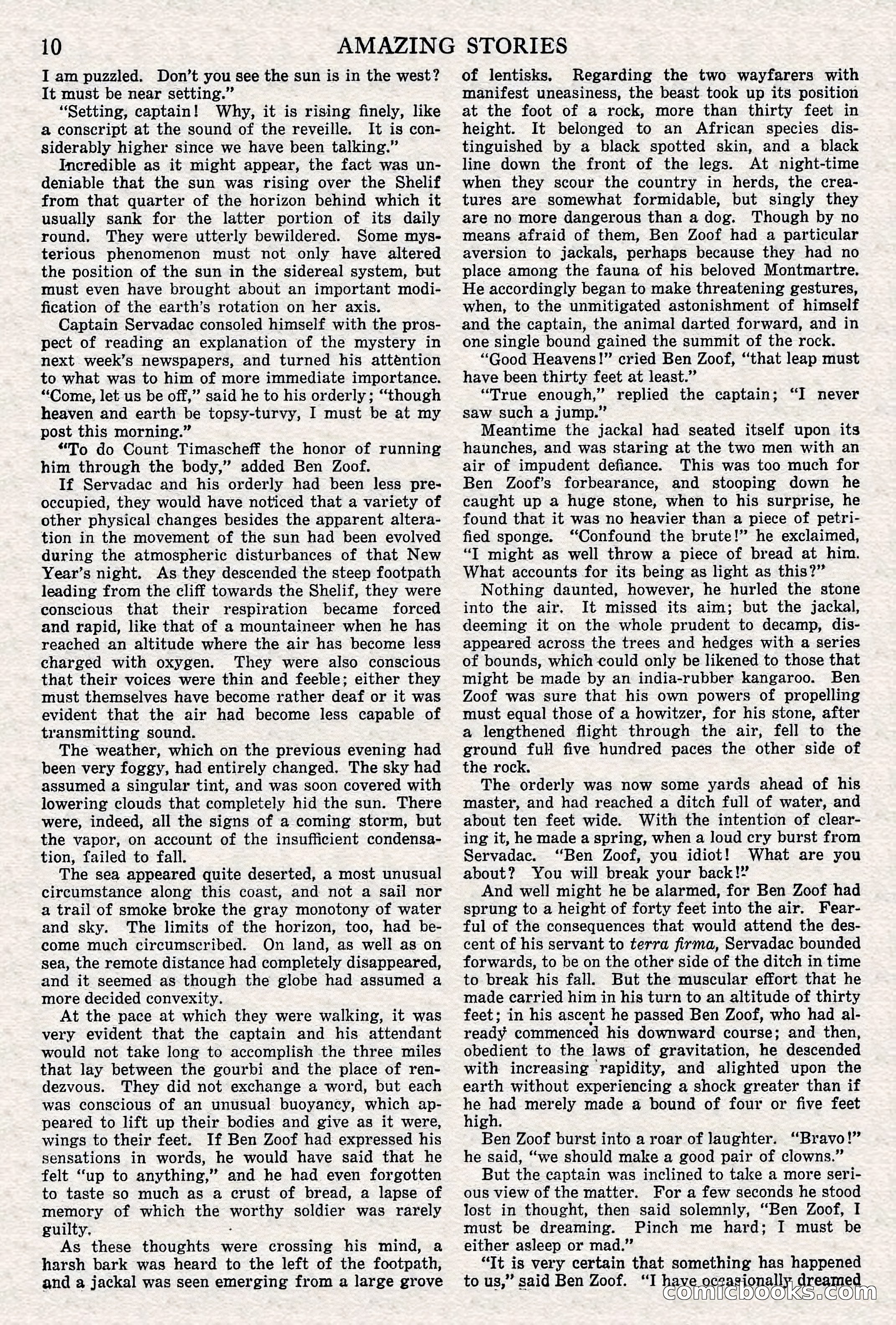 Off on a Comet by Jules Verne — page 7 of 98