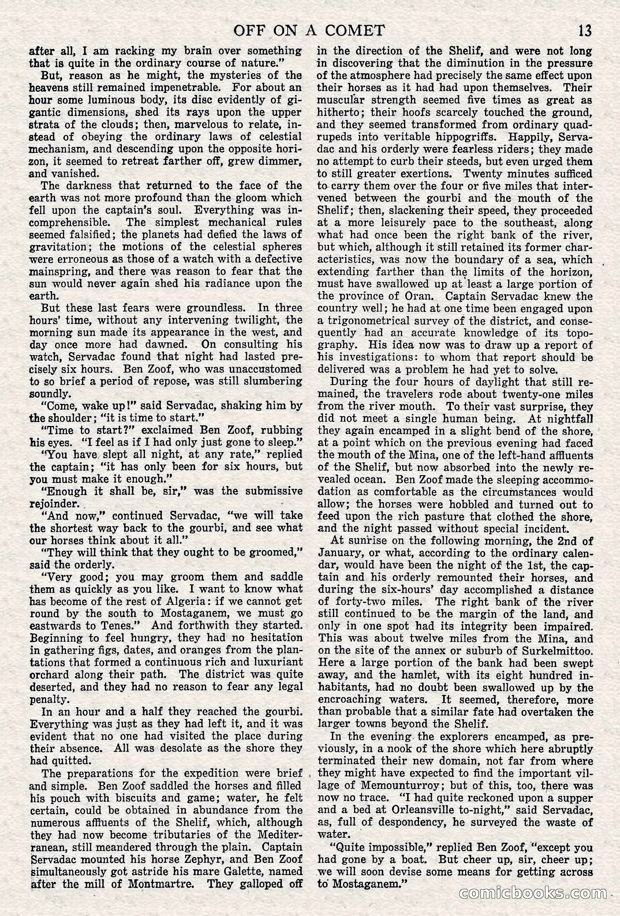 Off on a Comet by Jules Verne — page 10 of 98