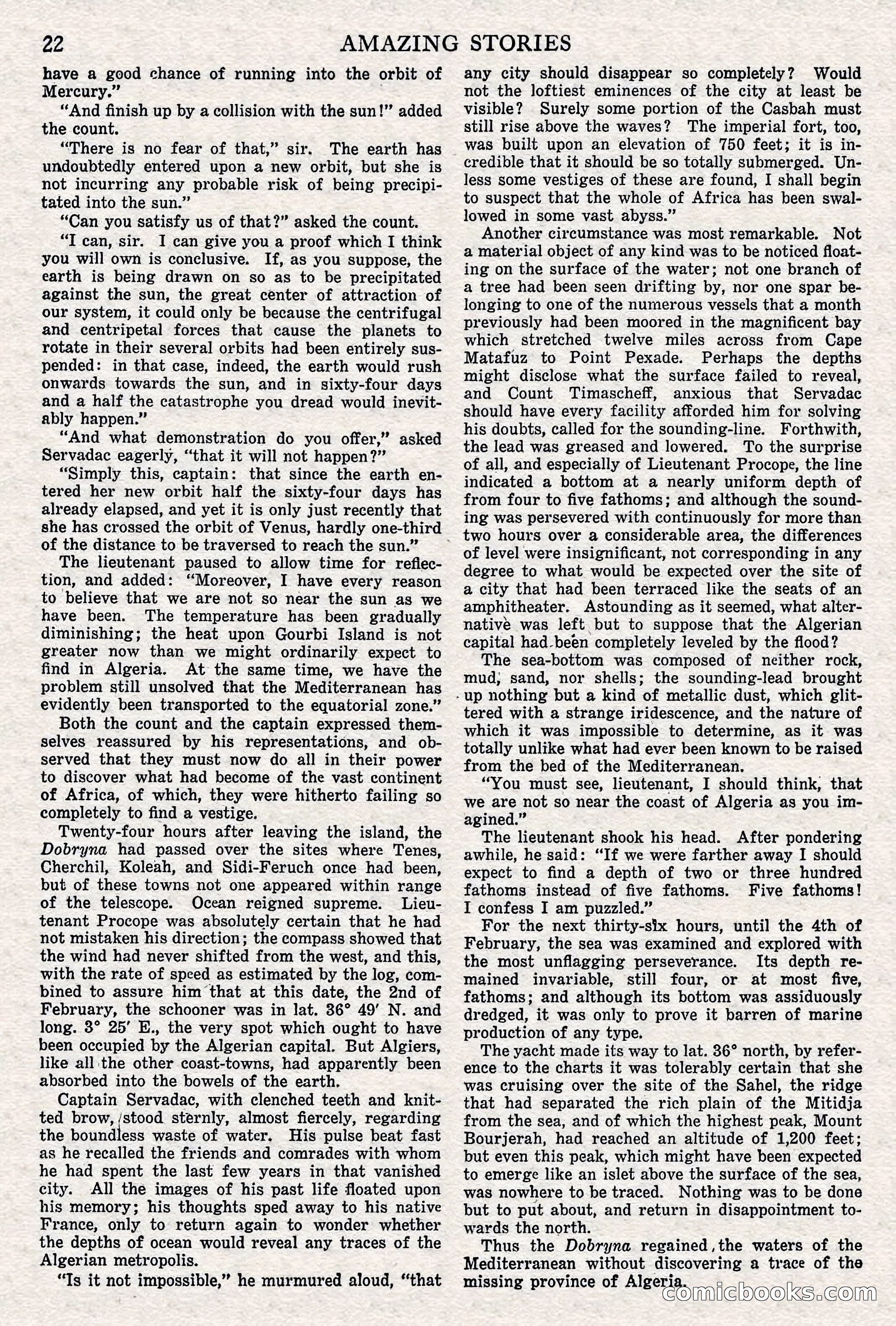 Off on a Comet by Jules Verne — page 19 of 98