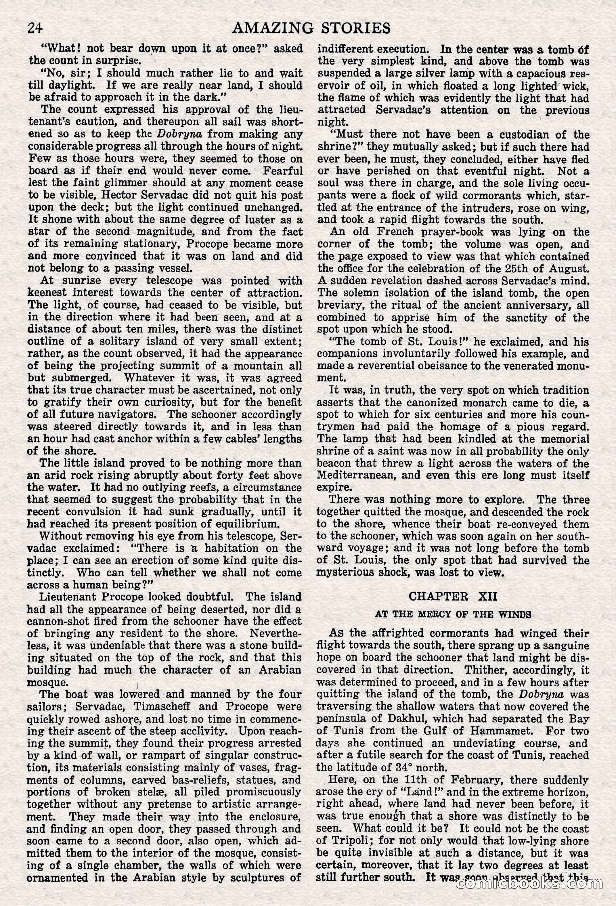 Off on a Comet by Jules Verne — page 21 of 98