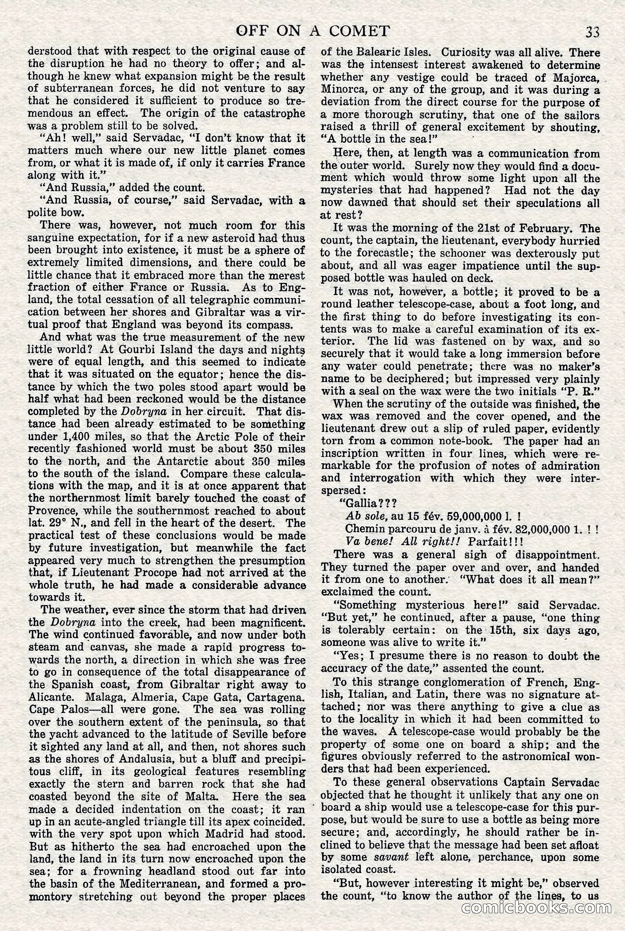 Off on a Comet by Jules Verne — page 30 of 98