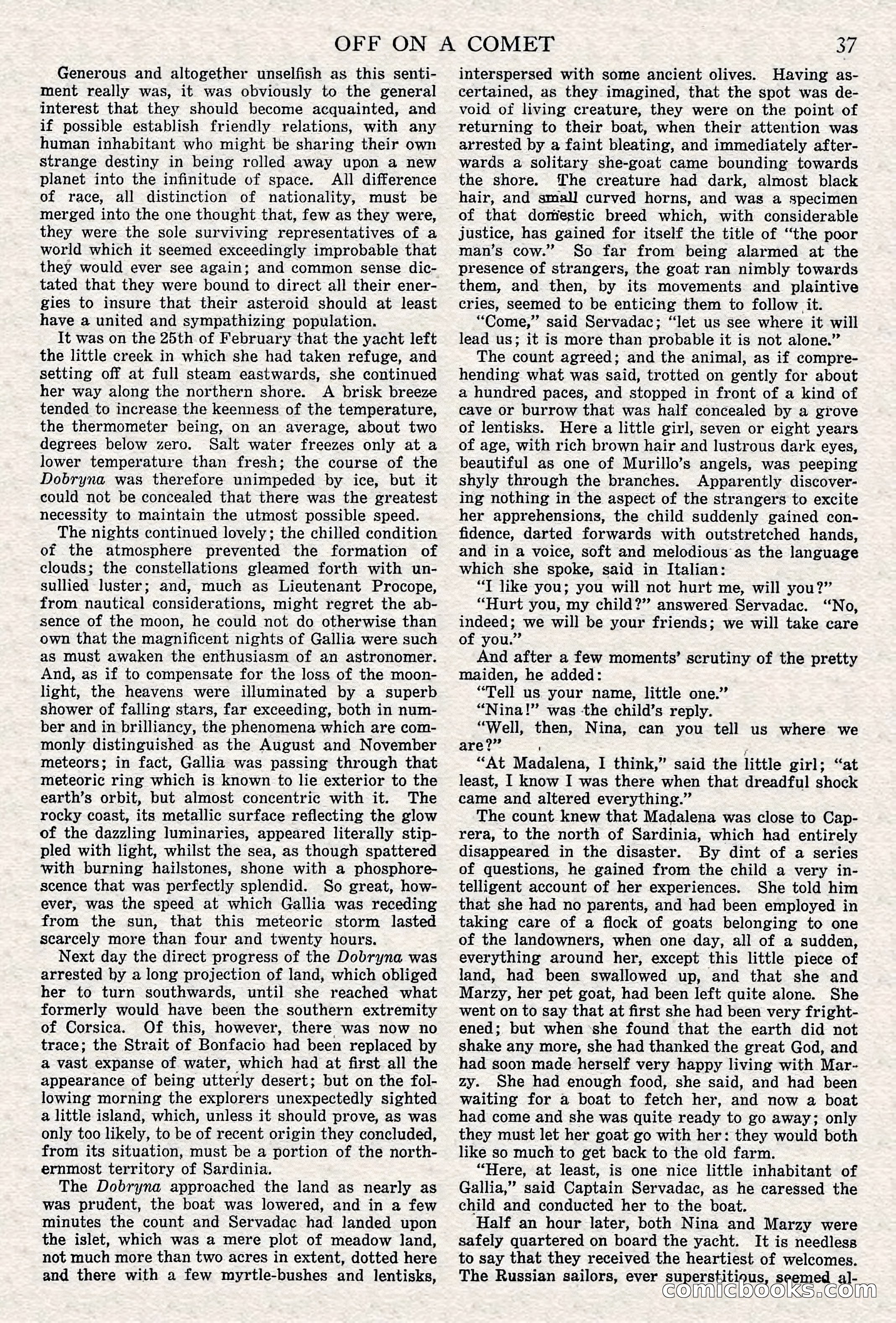 Off on a Comet by Jules Verne — page 34 of 98