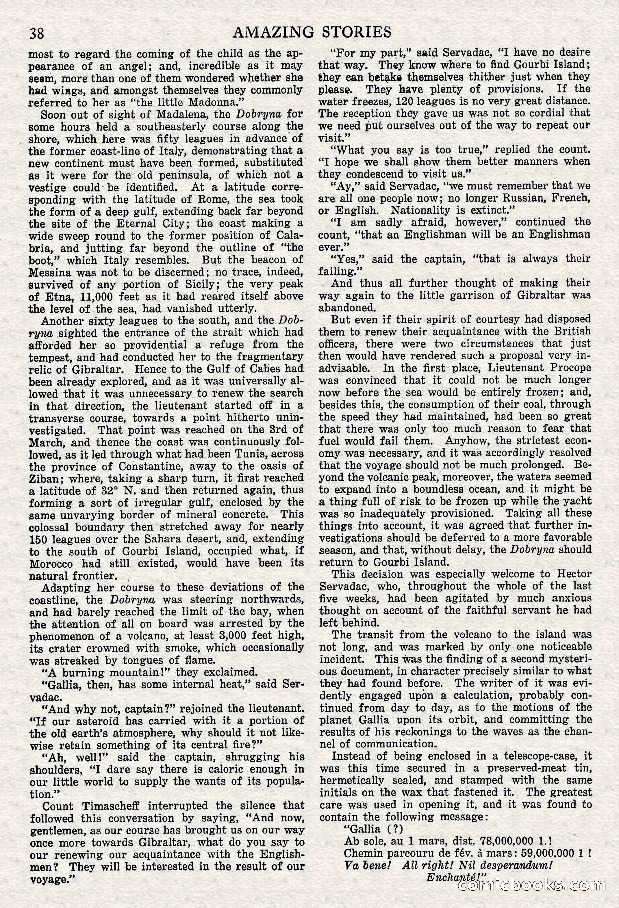 Off on a Comet by Jules Verne — page 35 of 98