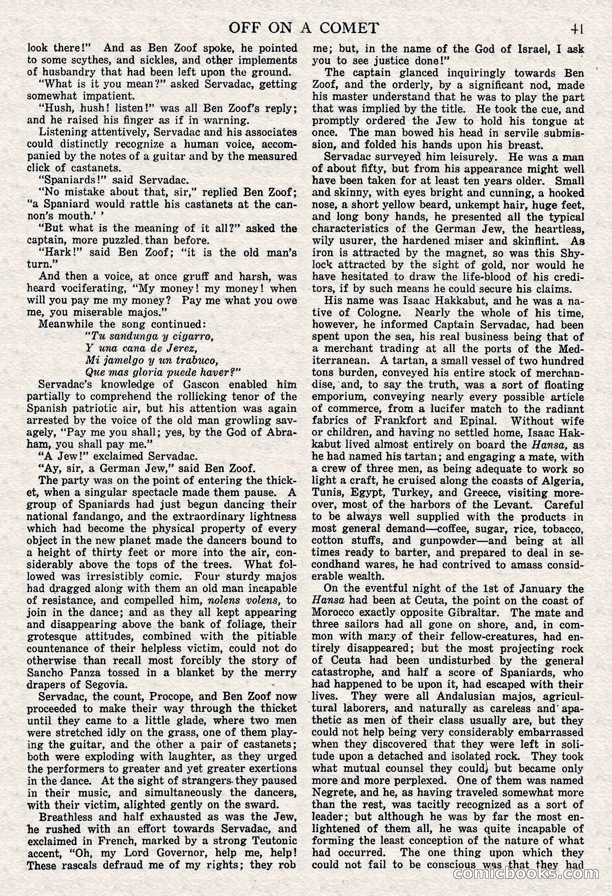 Off on a Comet by Jules Verne — page 38 of 98