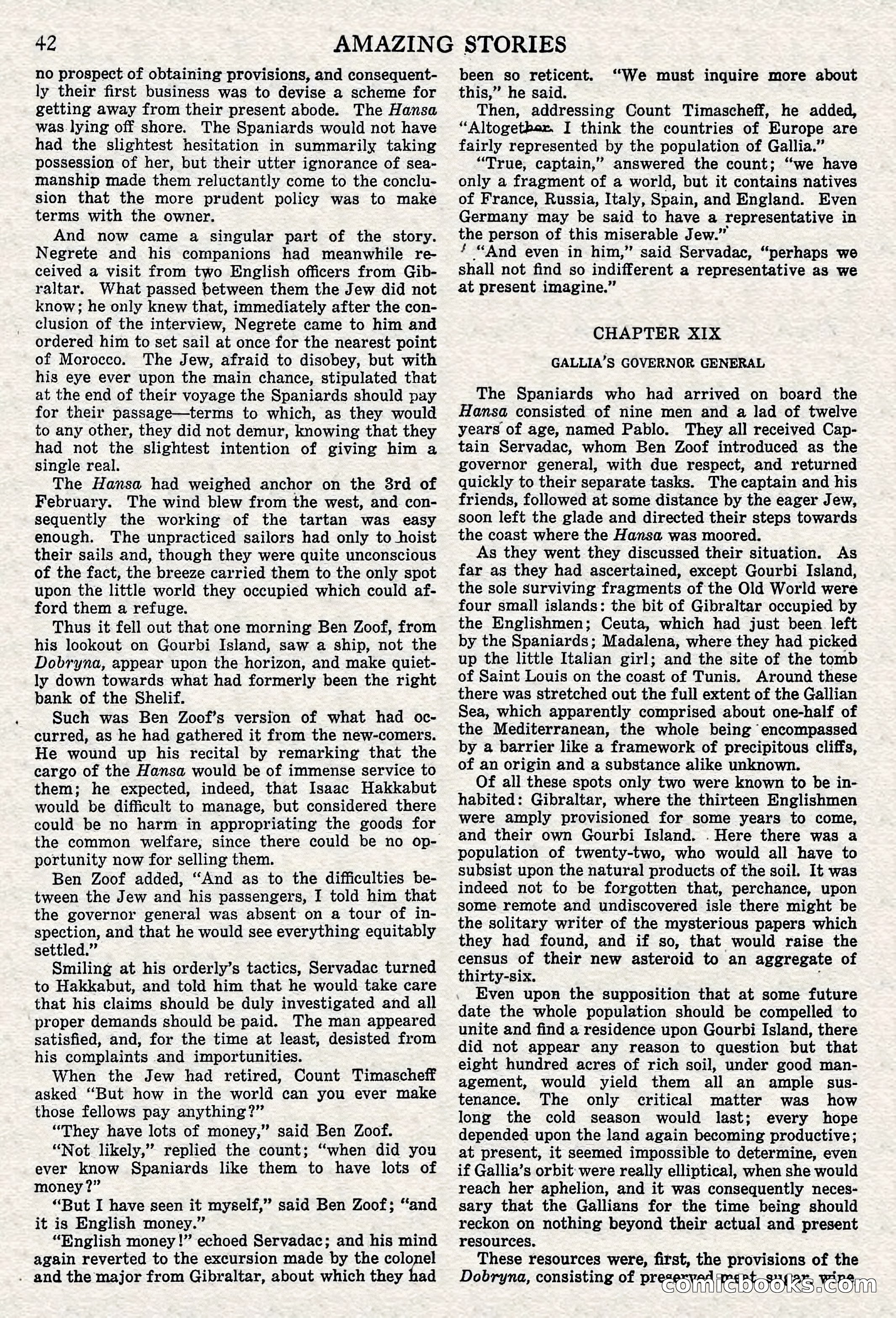 Off on a Comet by Jules Verne — page 39 of 98