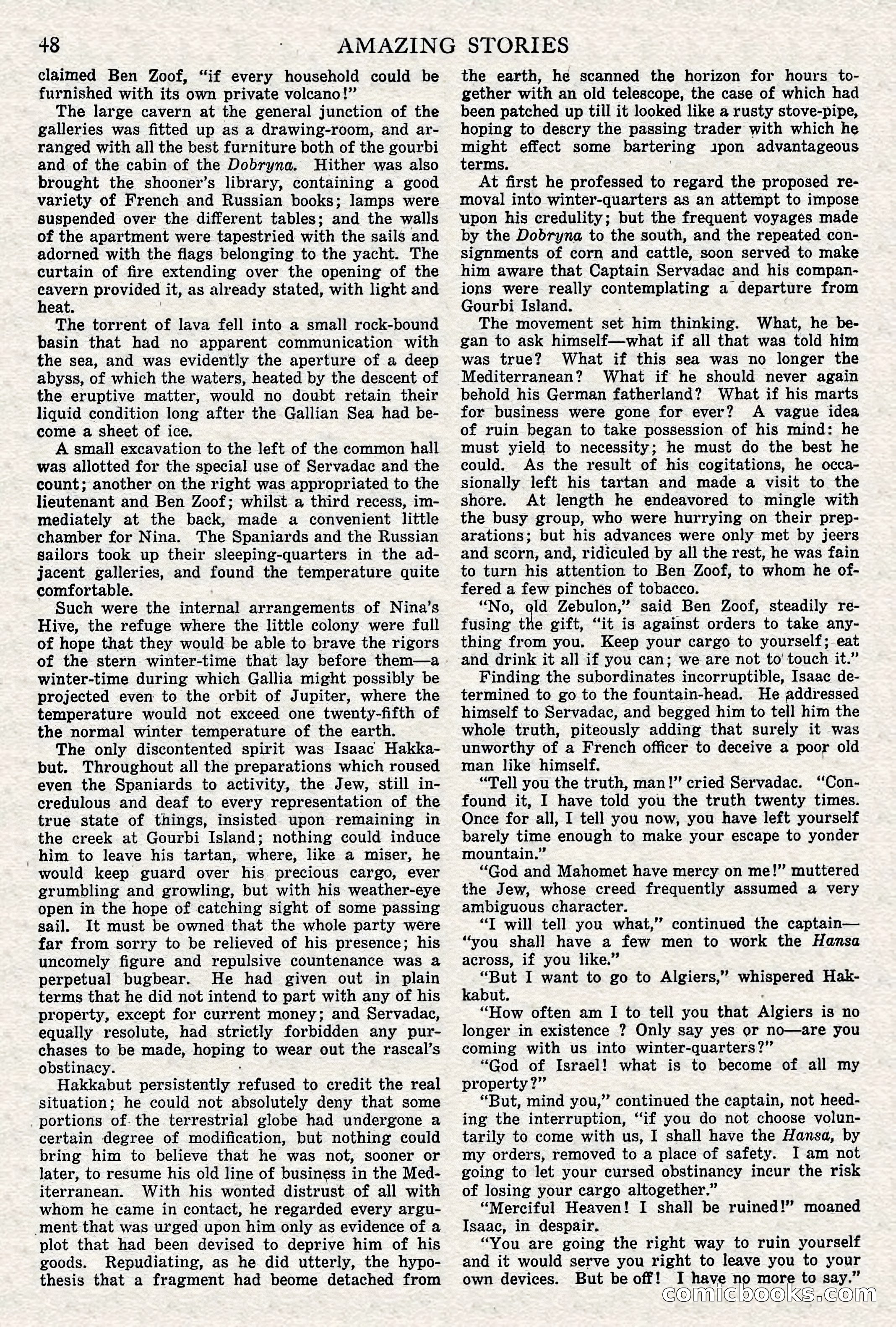 Off on a Comet by Jules Verne — page 45 of 98