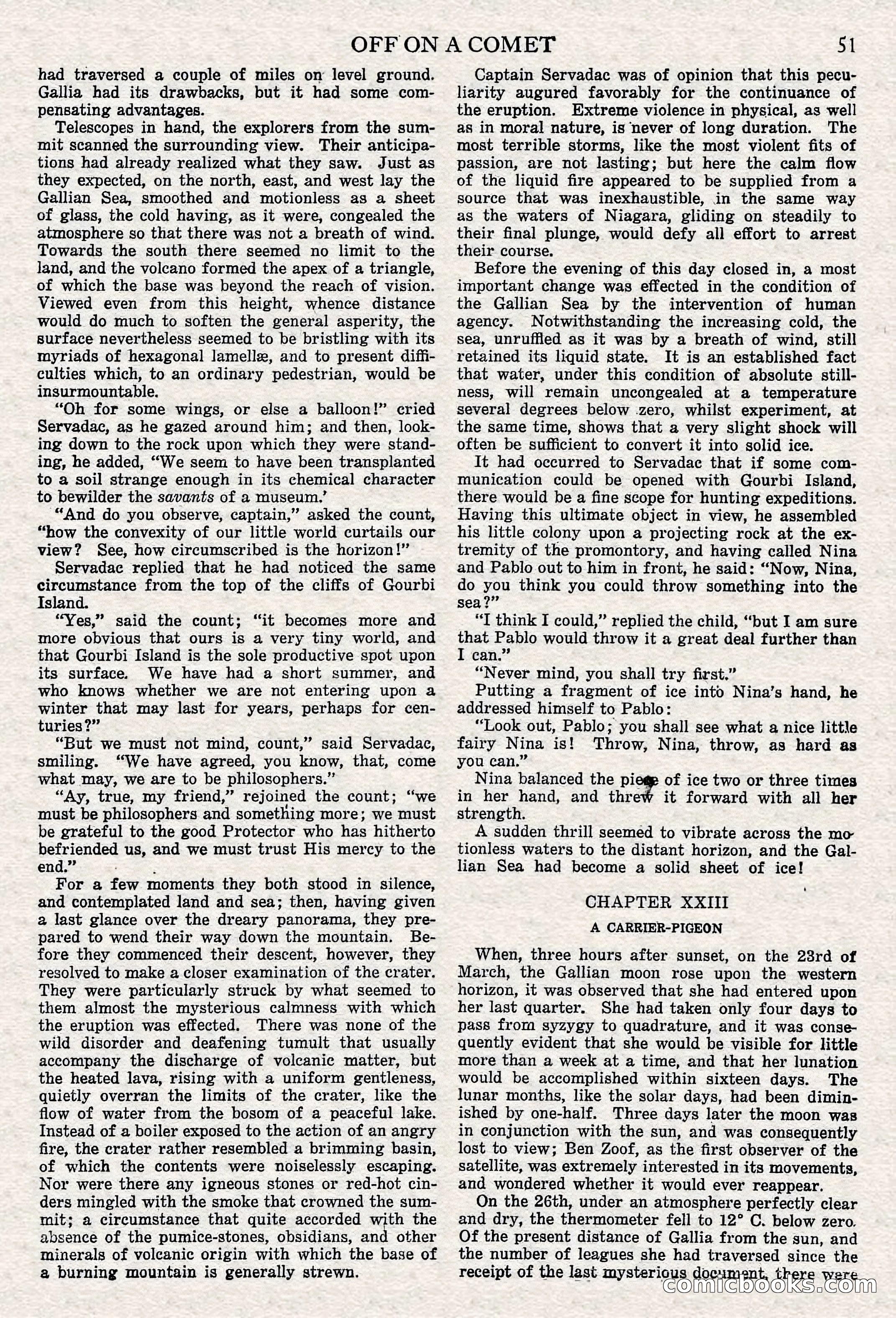 Off on a Comet by Jules Verne — page 48 of 98