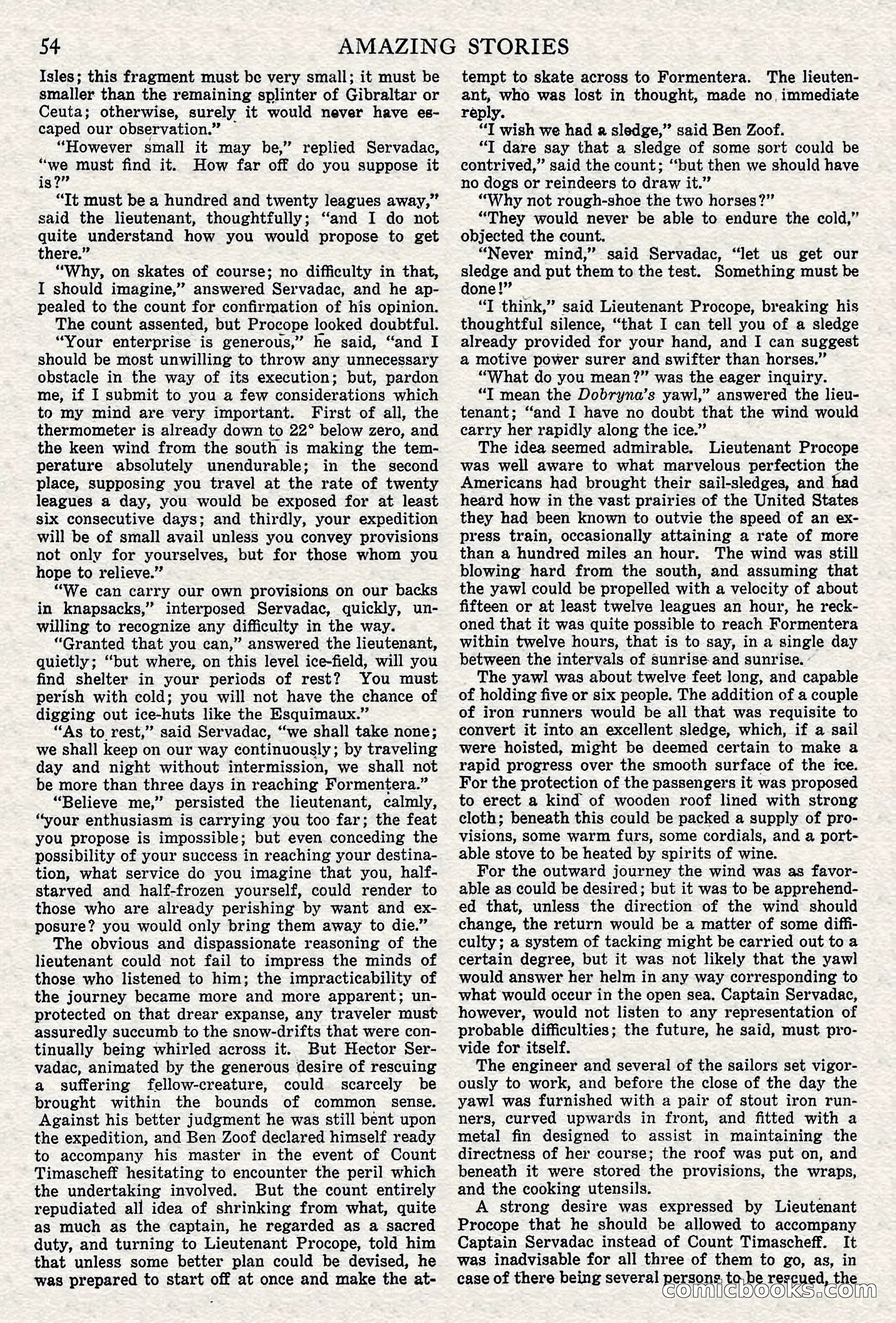 Off on a Comet by Jules Verne — page 51 of 98