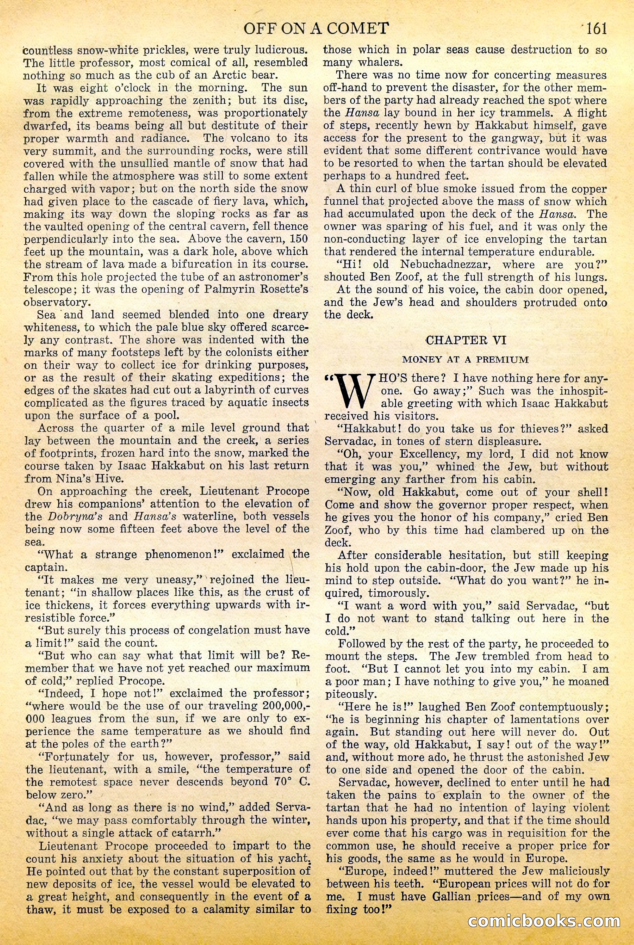 Off on a Comet by Jules Verne — page 67 of 98